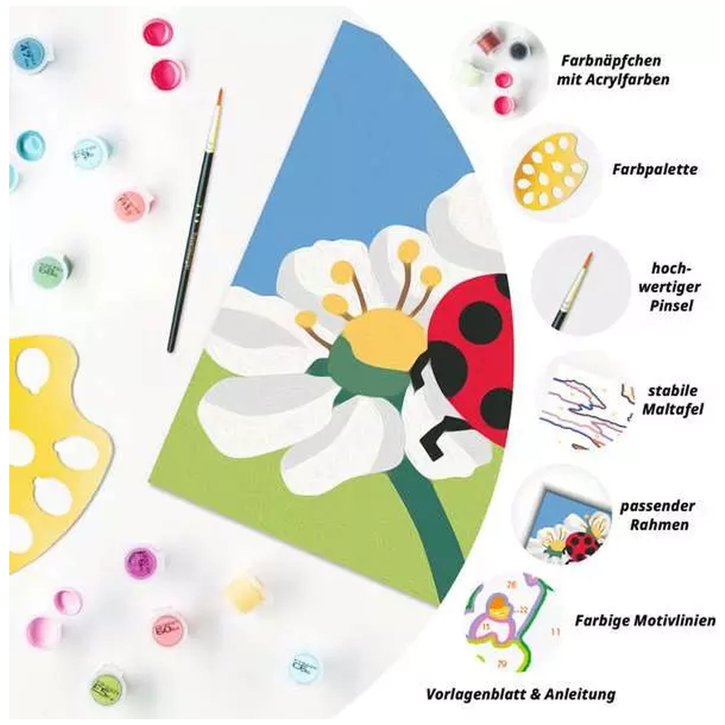 Ravensburger - CreArt Animaux Coccinelle - Loisirs créatifs