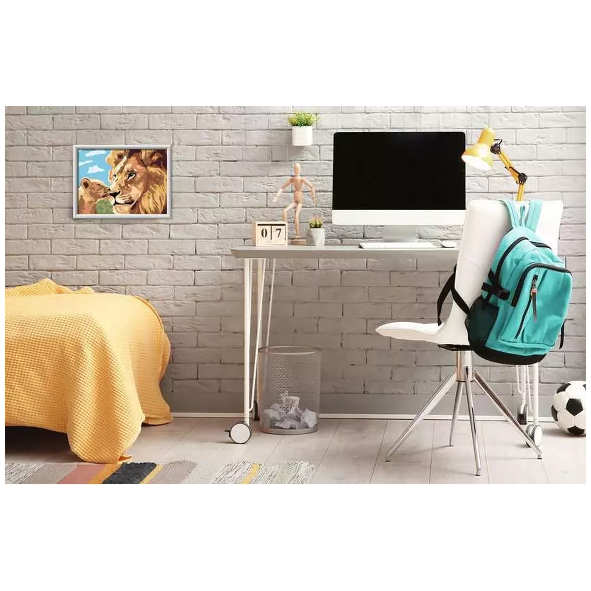 Ravensburger - CreArt Animaux Lion avec Bébé - Loisirs Créatifs