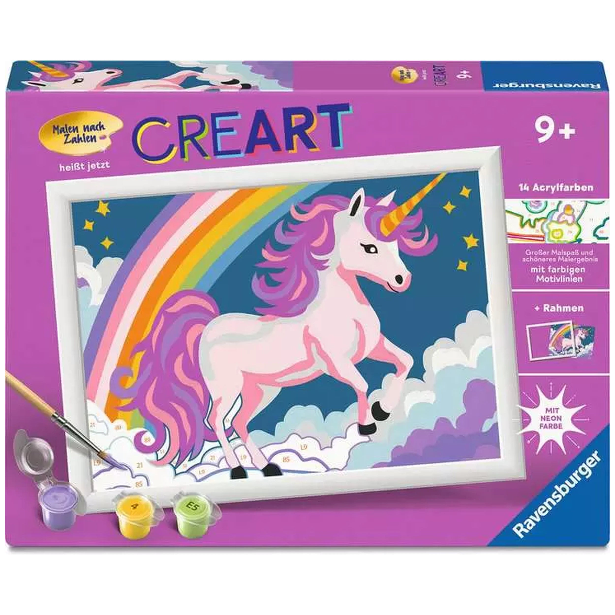 Ravensburger - CreArt Animaux Licorne Rose - Arts et Loisirs