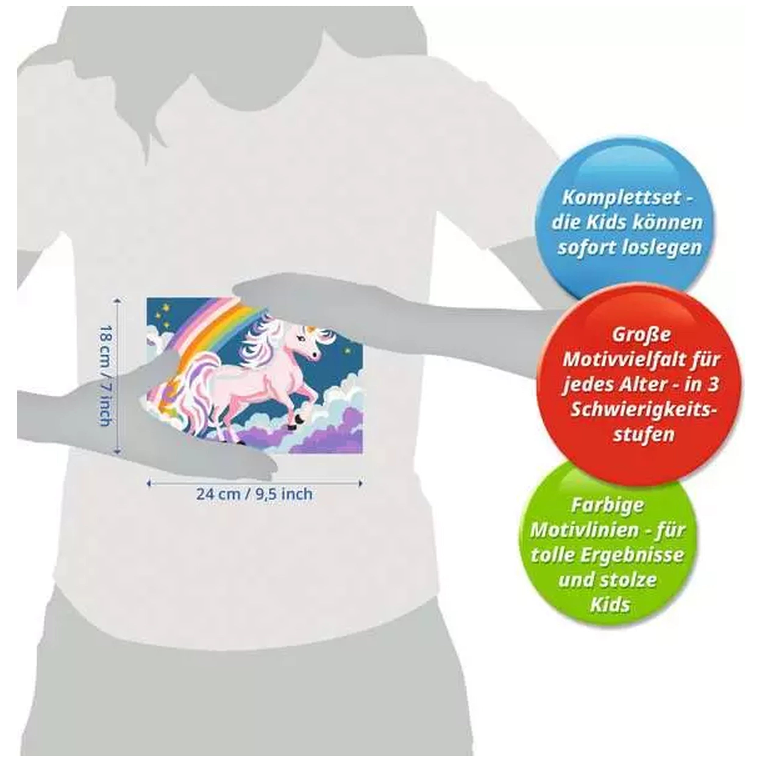 Ravensburger - CreArt Animaux Licorne Rose - Arts et Loisirs
