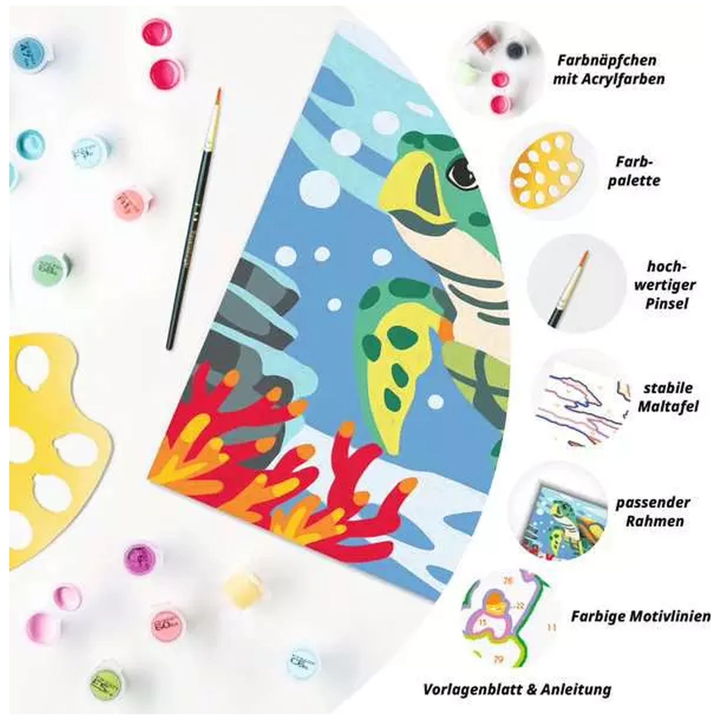 Ravensburger - CreArt Animals Sea Turtle Arts & Crafts