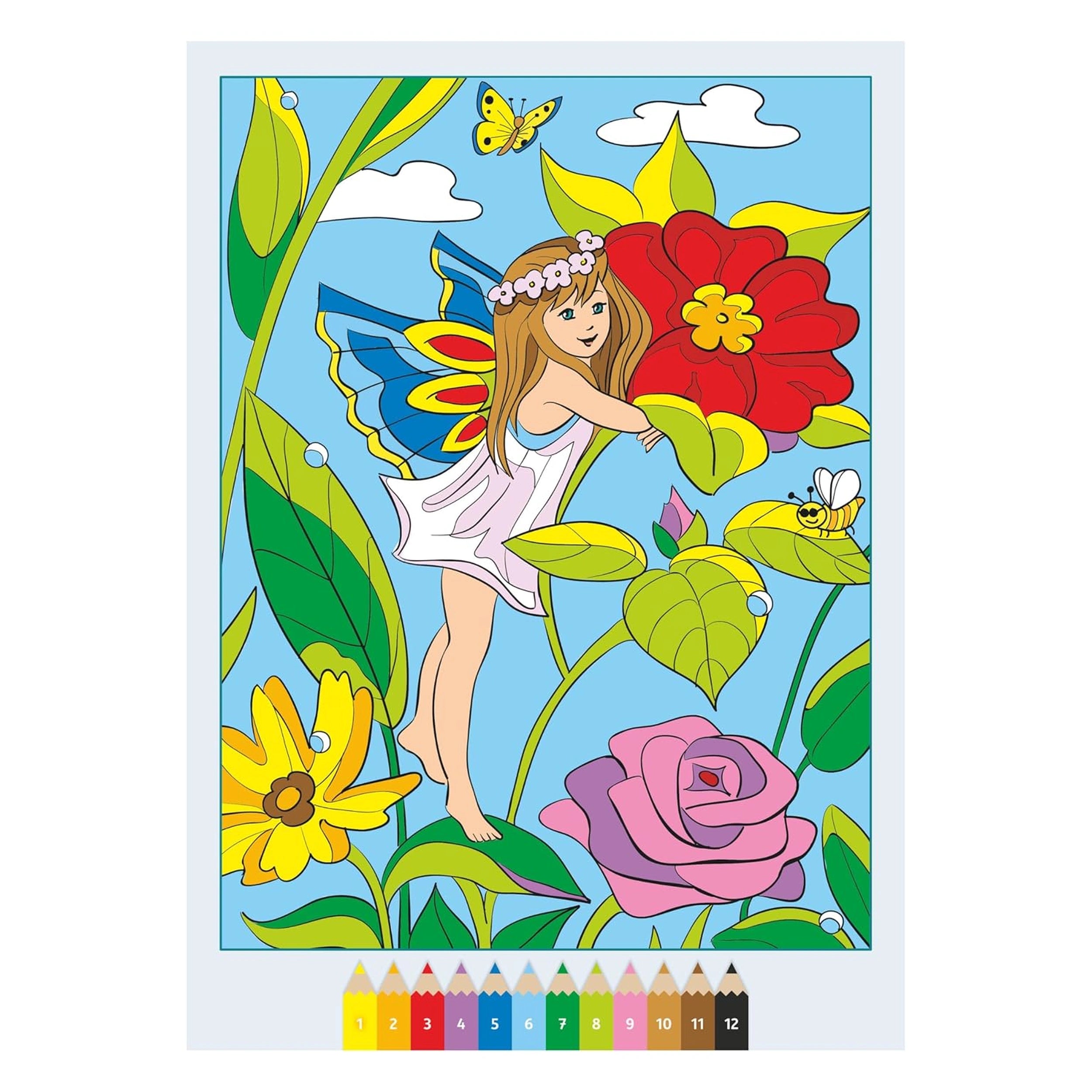 Ravensburger - CreArt-Creative-Colouring-Book-Horses-Arts-and-Crafts