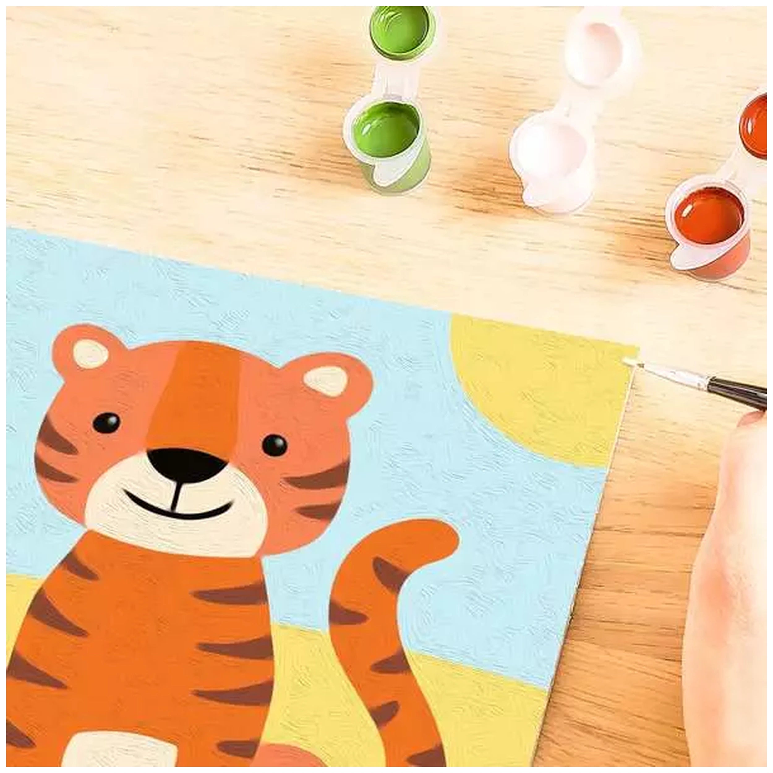 Ravensburger - CreArt Animaux Sauvages Tigre - Loisirs Créatifs