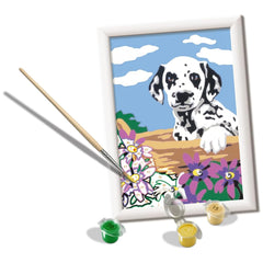 Ravensburger - Creart Dalmatien avec des fleurs - Peinture par numéros - Arts et loisirs créatifs