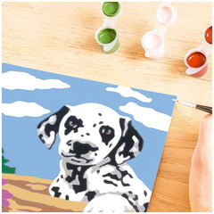 Ravensburger - Creart Dalmatien avec des fleurs - Peinture par numéros - Arts et loisirs créatifs