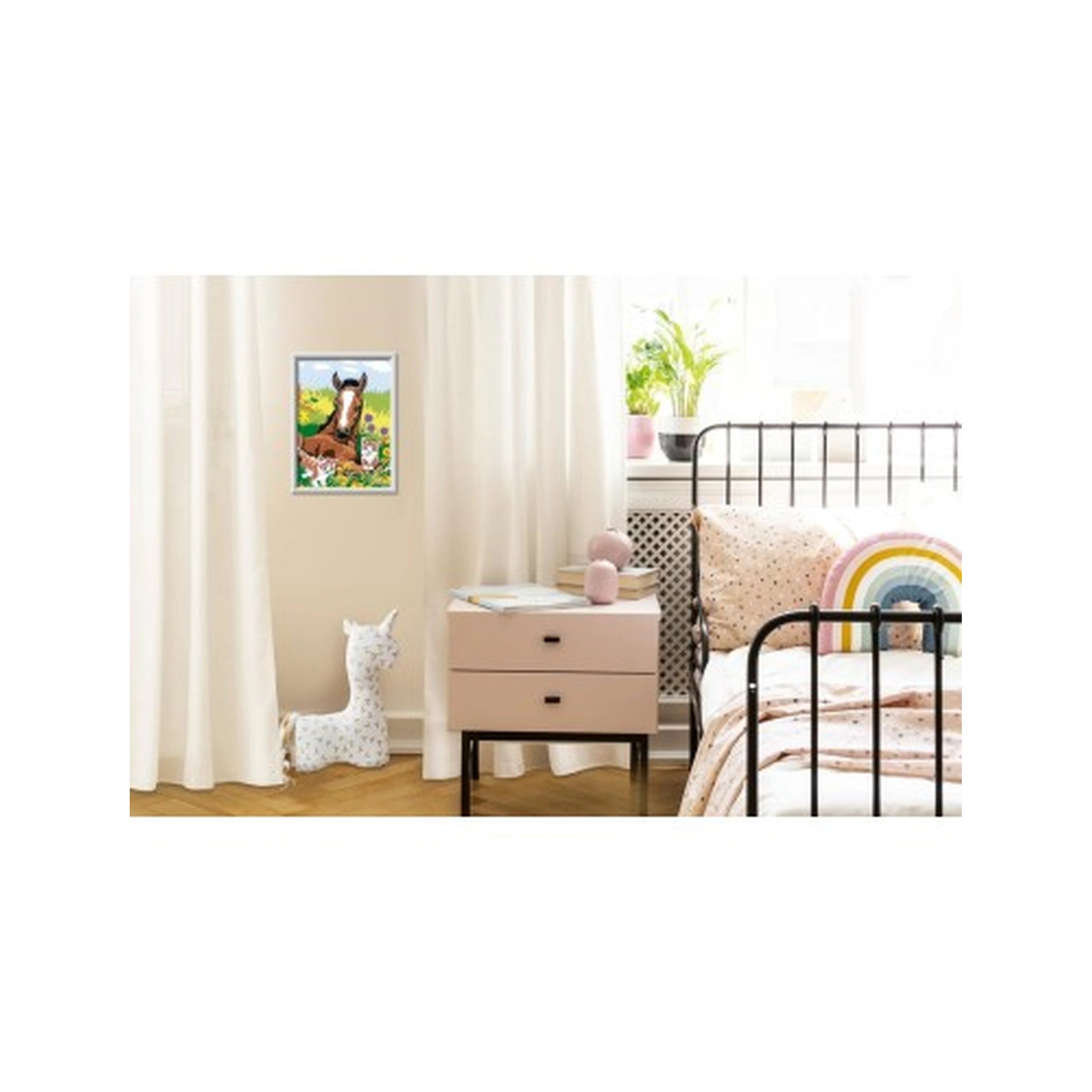 Ravensburger - Creart Poulain avec des chatons - Peinture par numéros - Arts et loisirs créatifs