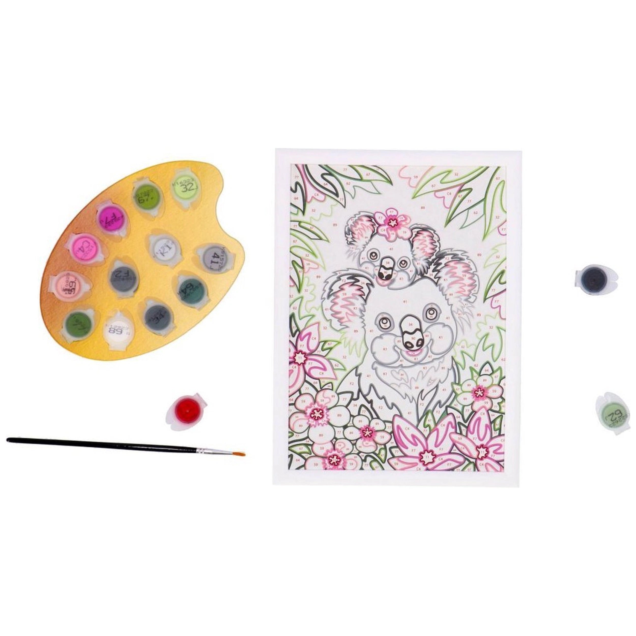 Ravensburger - Creart Koala Cuties - Painting By Numbers - Arts & Crafts