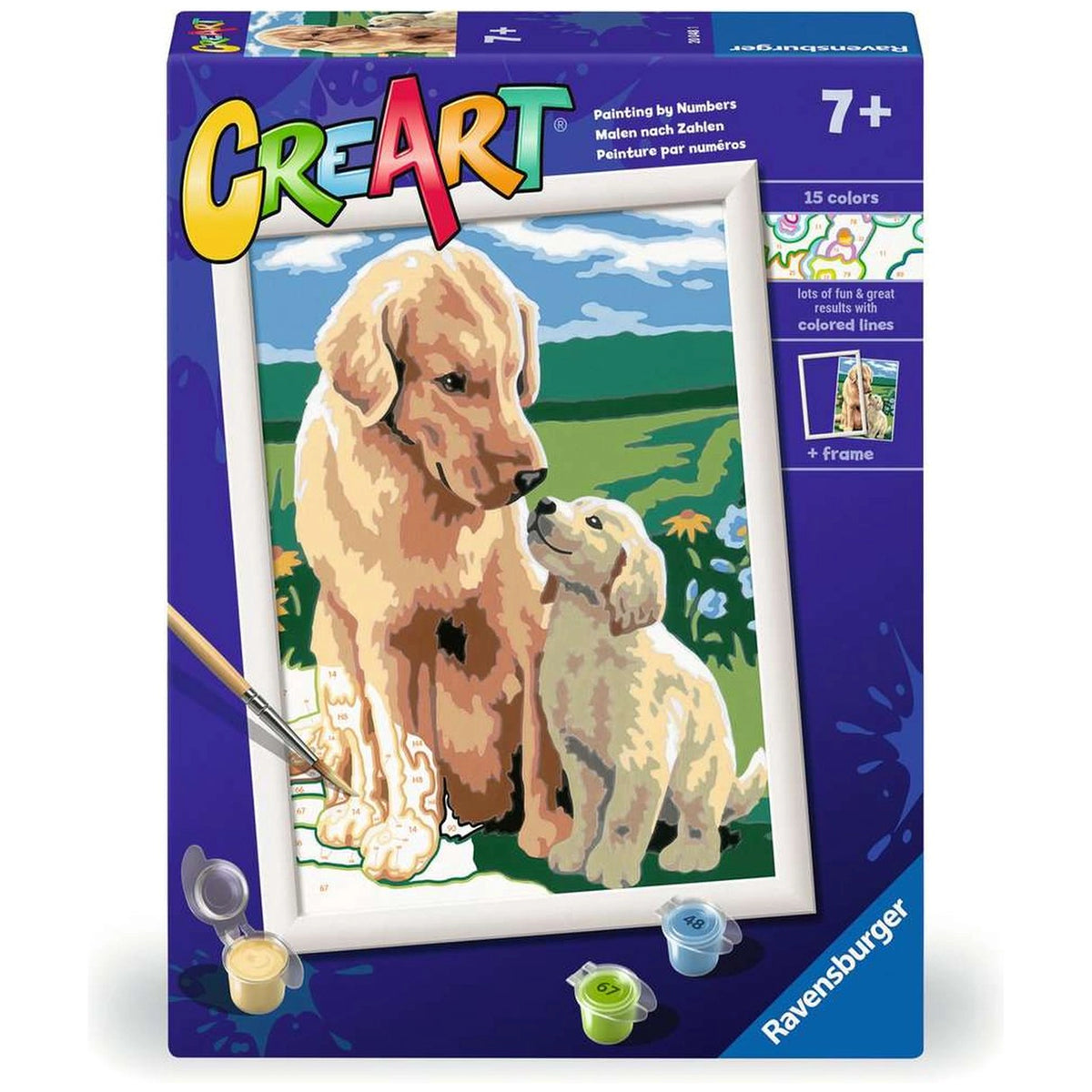Ravensburger - Creart Motherly Love - Painting By Numbers - Arts & Crafts