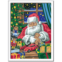 Ravensburger - Creart L'Atelier du Père Noël - Peinture par Numéros - Arts et Métiers