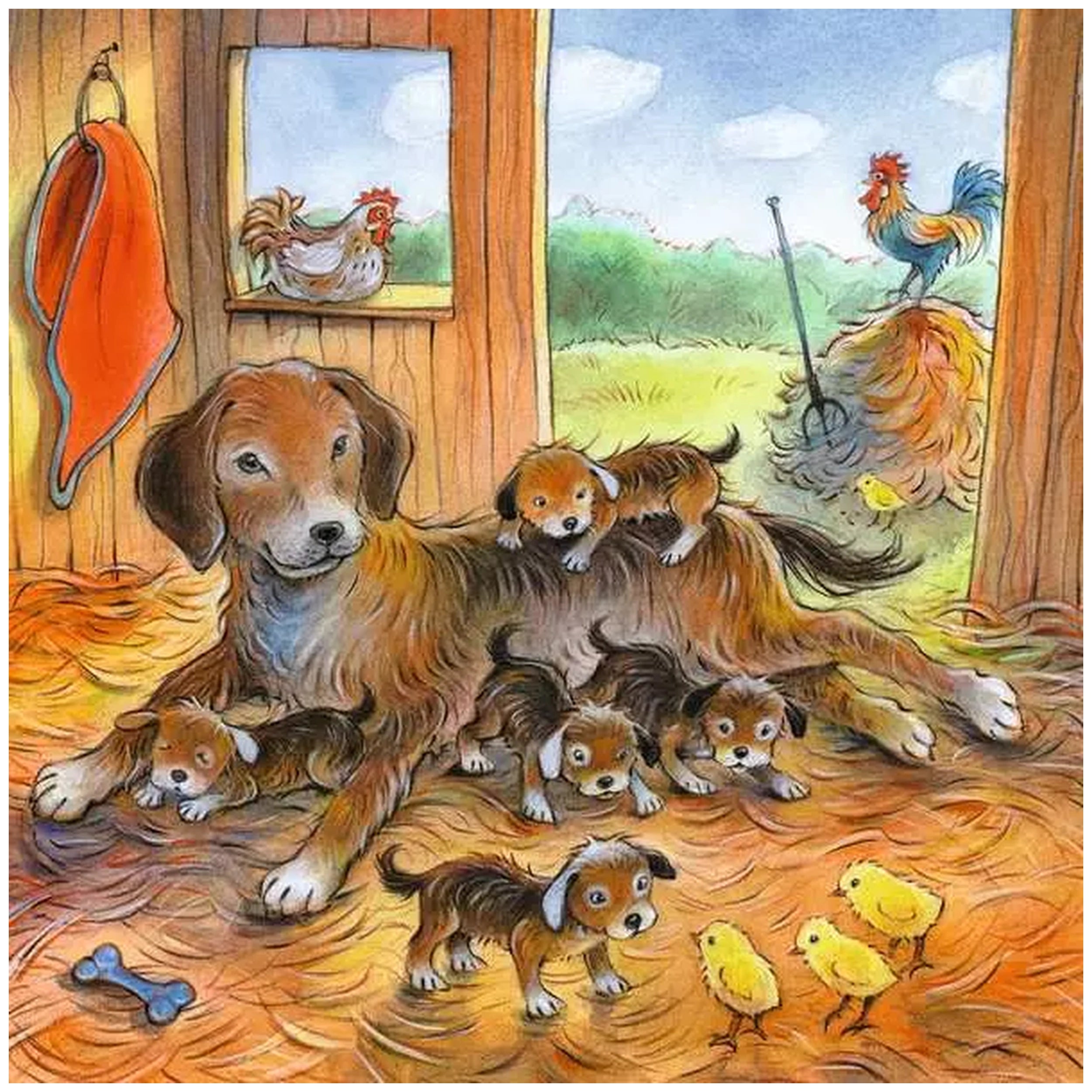 Ravensburger - Temps de câlins - 3x49 pièces - Puzzles