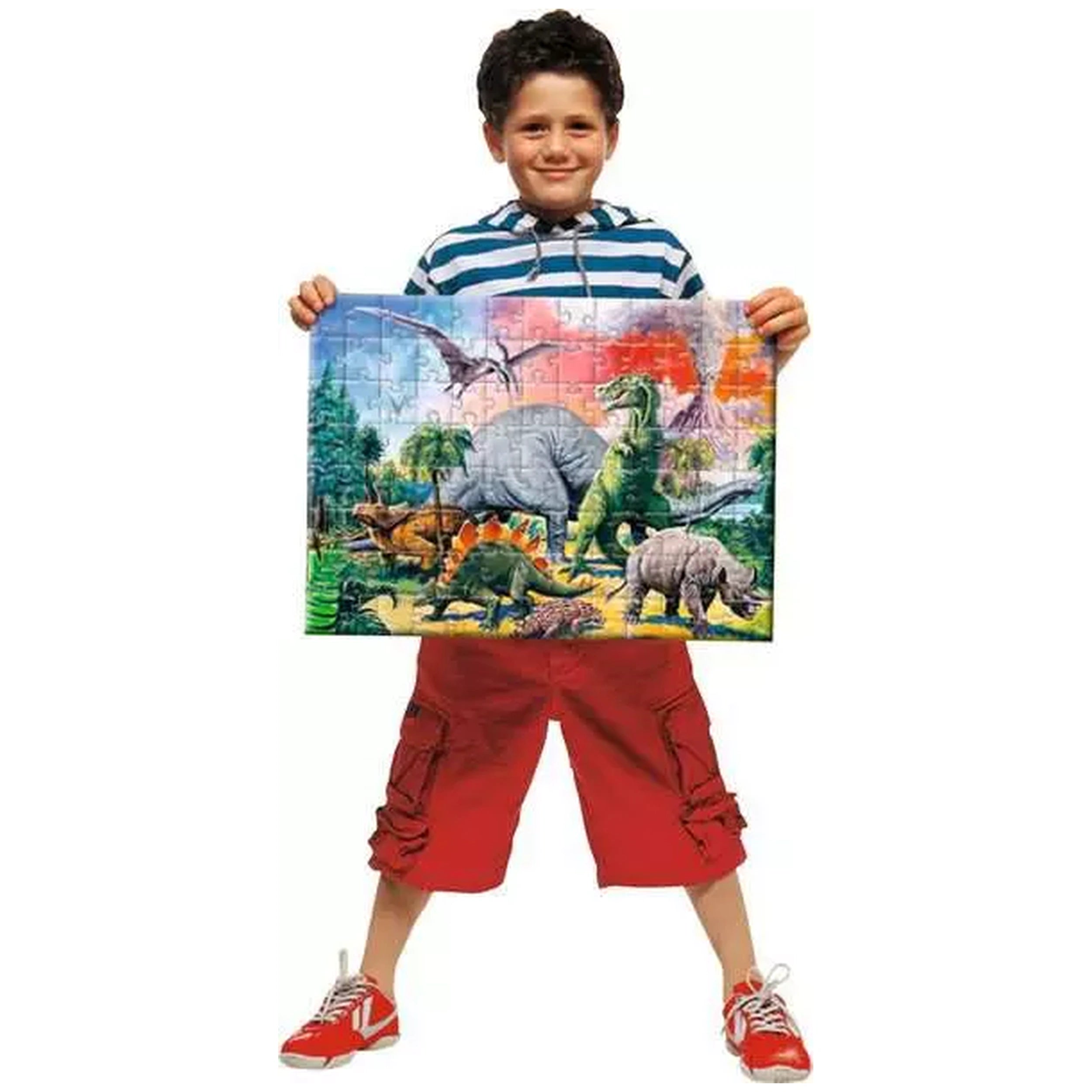 Ravensburger - Dinosaurs - Among Dinosaurs - 100 Pieces - Puzzles