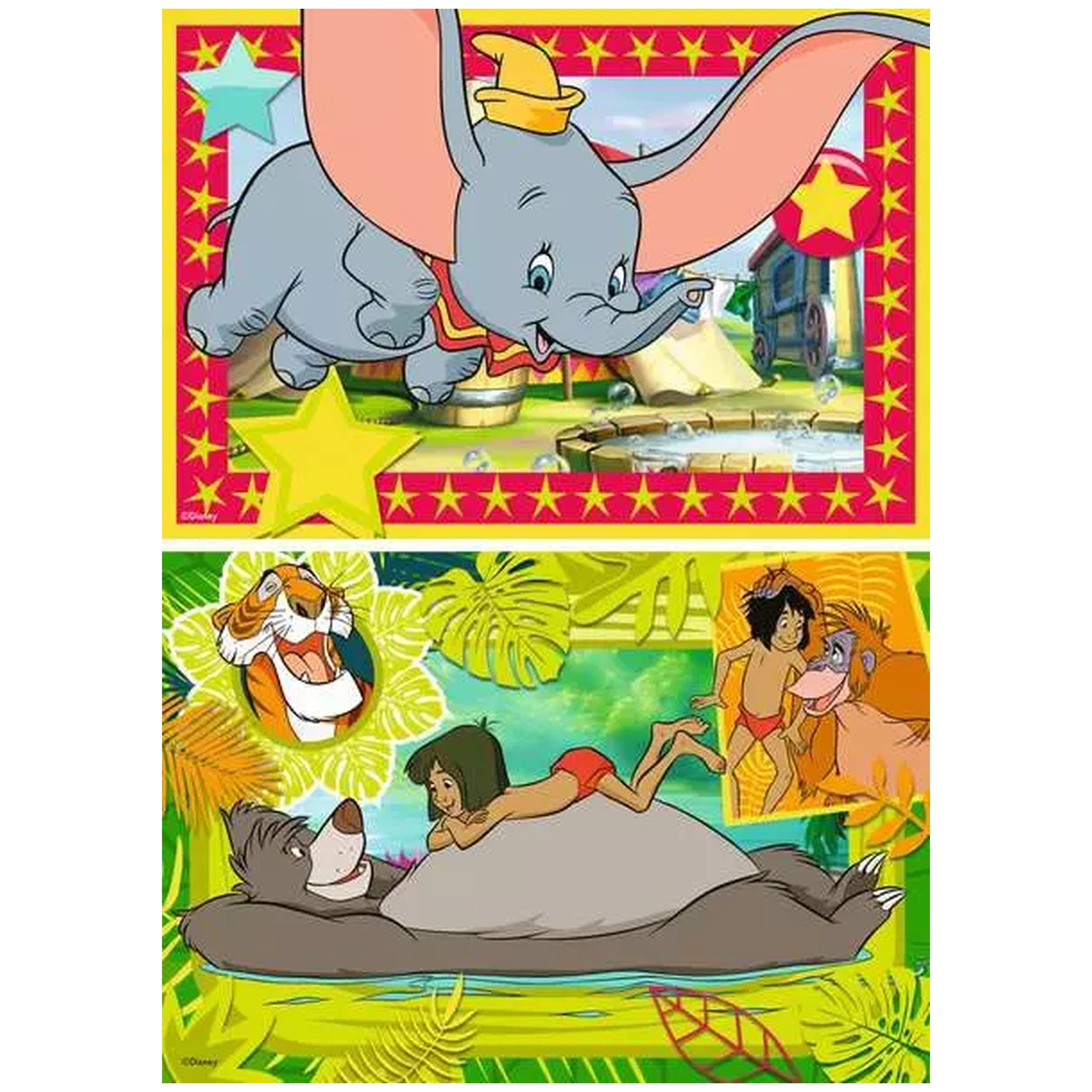 Ravensburger - Disney Classic - Adventure Is Calling - 2x12 Pieces - Puzzles