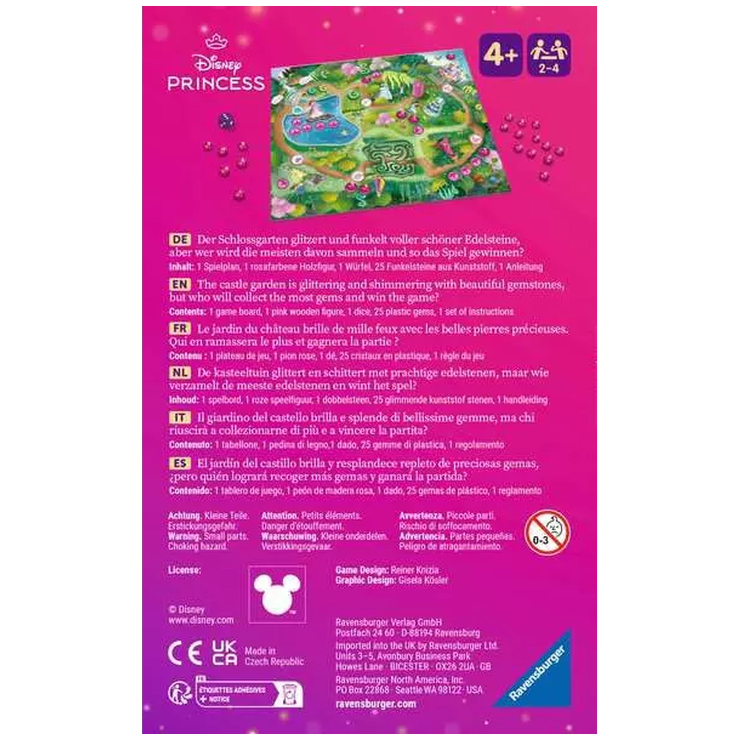 Ravensburger - Disney Princess Gemstones - Jeux de société