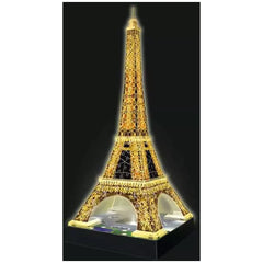 Ravensburger - Tour Eiffel de Nuit - 216 Pièces - Puzzles 3D