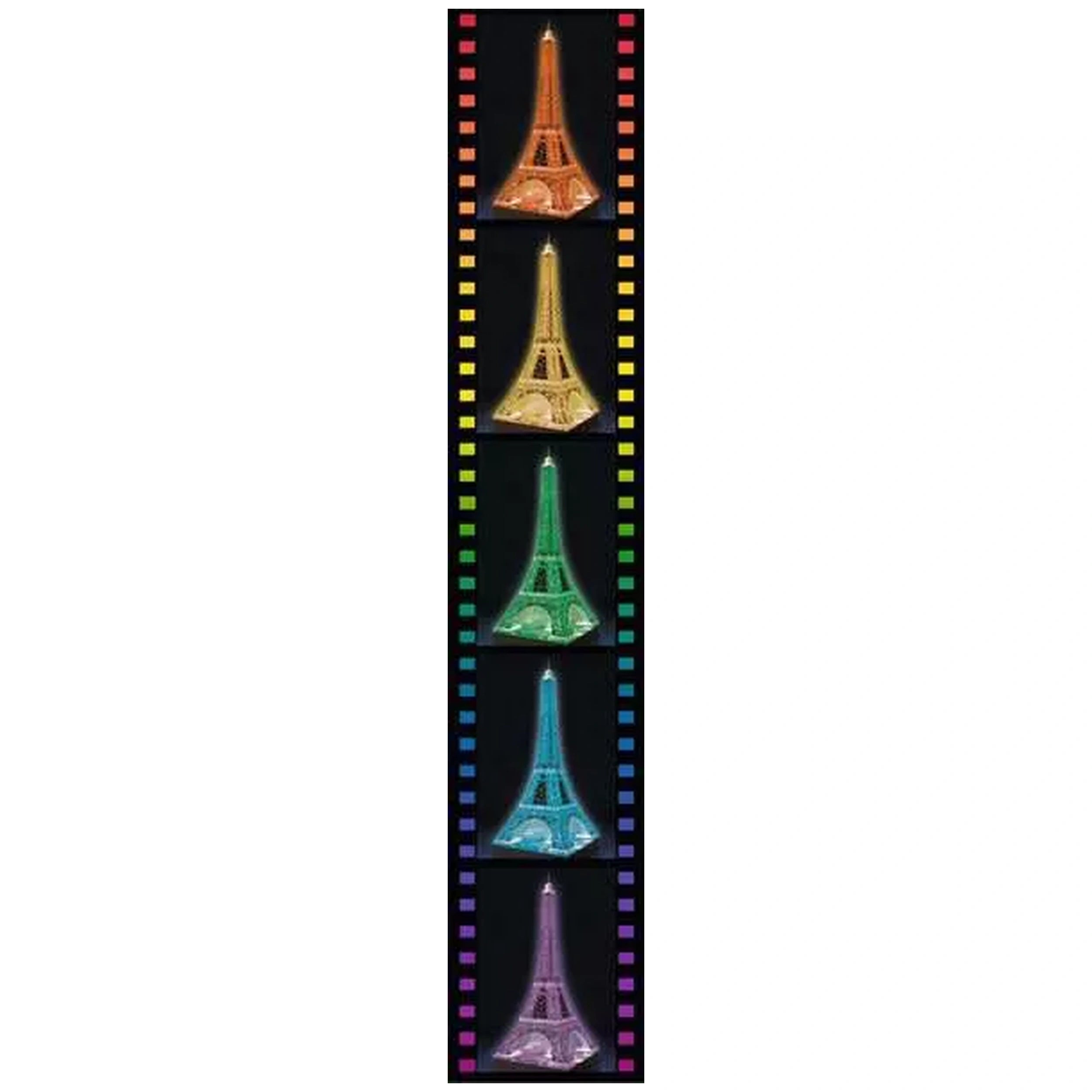 Ravensburger - Tour Eiffel de Nuit - 216 Pièces - Puzzles 3D