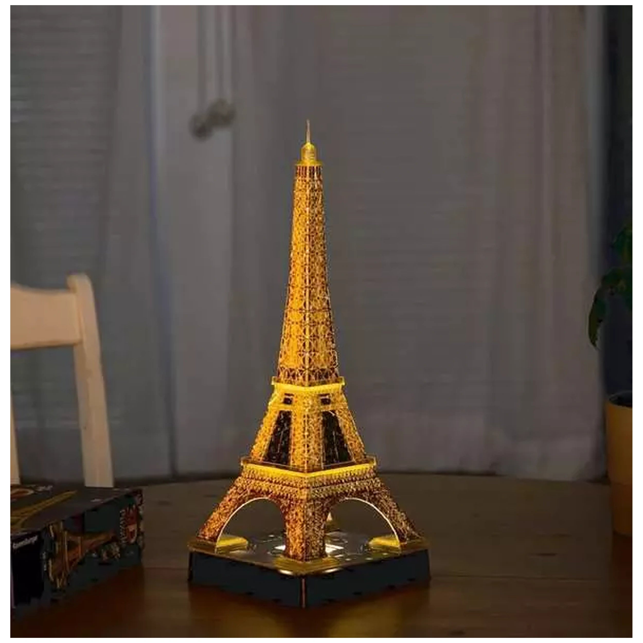 Ravensburger - Tour Eiffel de Nuit - 216 Pièces - Puzzles 3D
