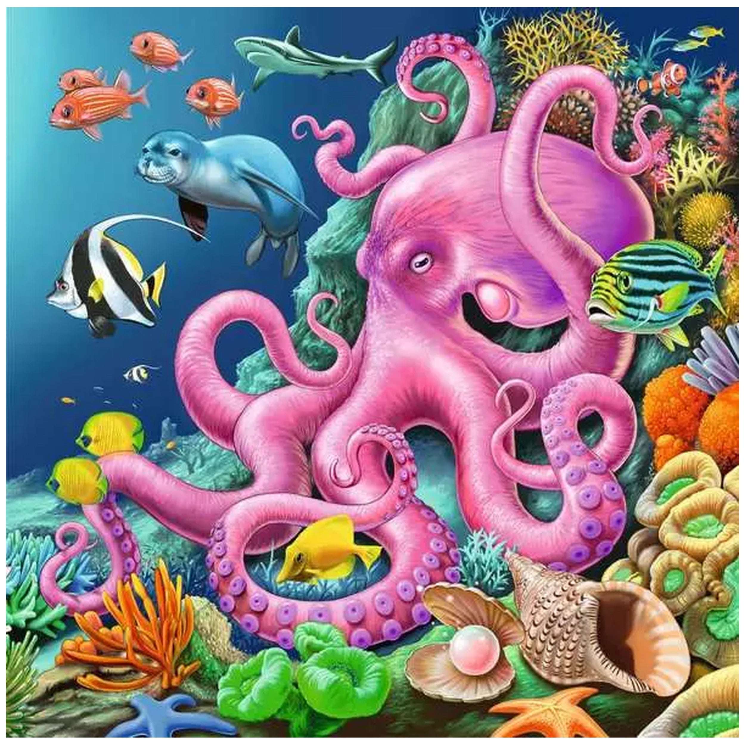 Ravensburger - Enchanting Underwater World - 3x49 Pieces - Puzzles