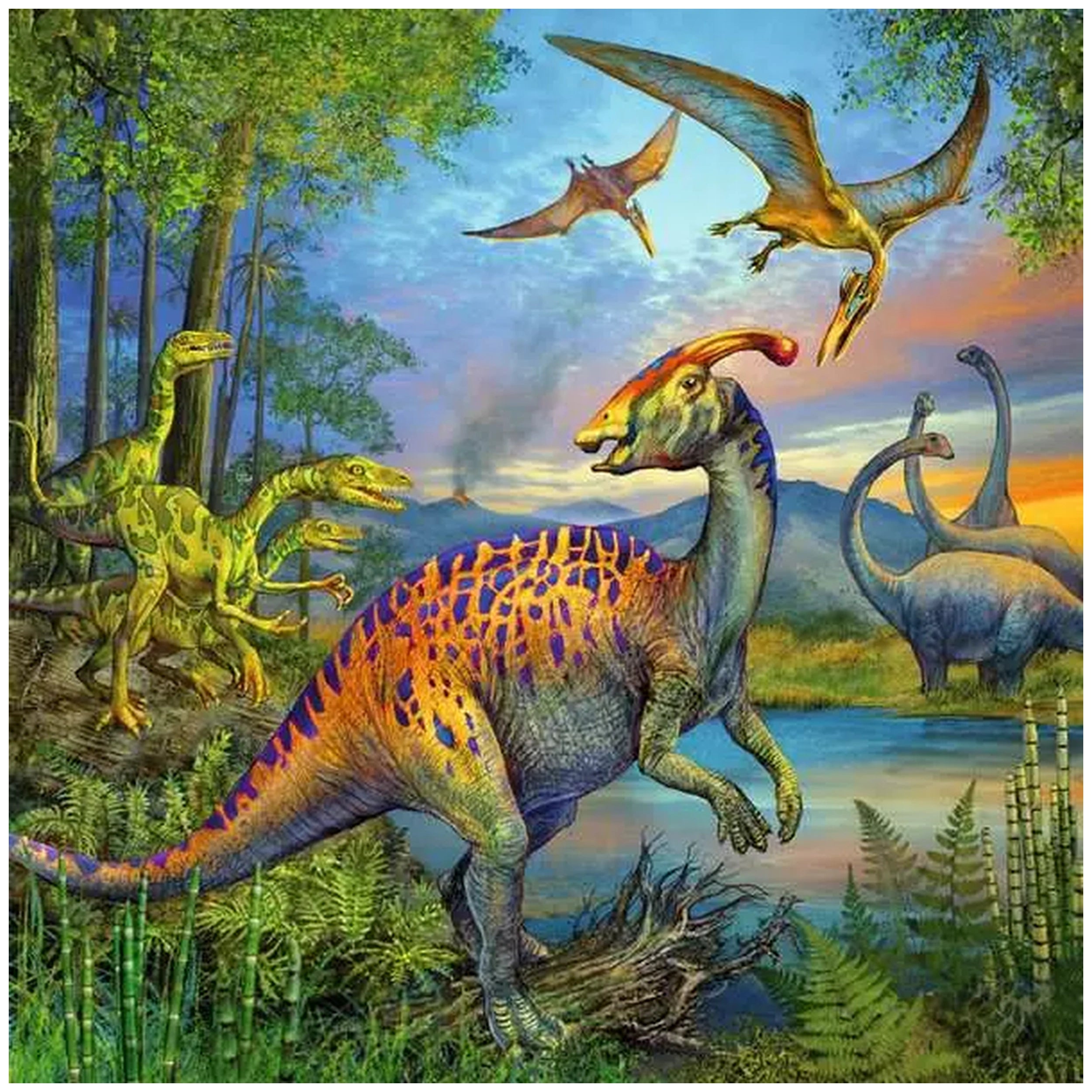 Ravensburger - Fascination With Dinosaurs - 3x49 Pieces - Puzzles