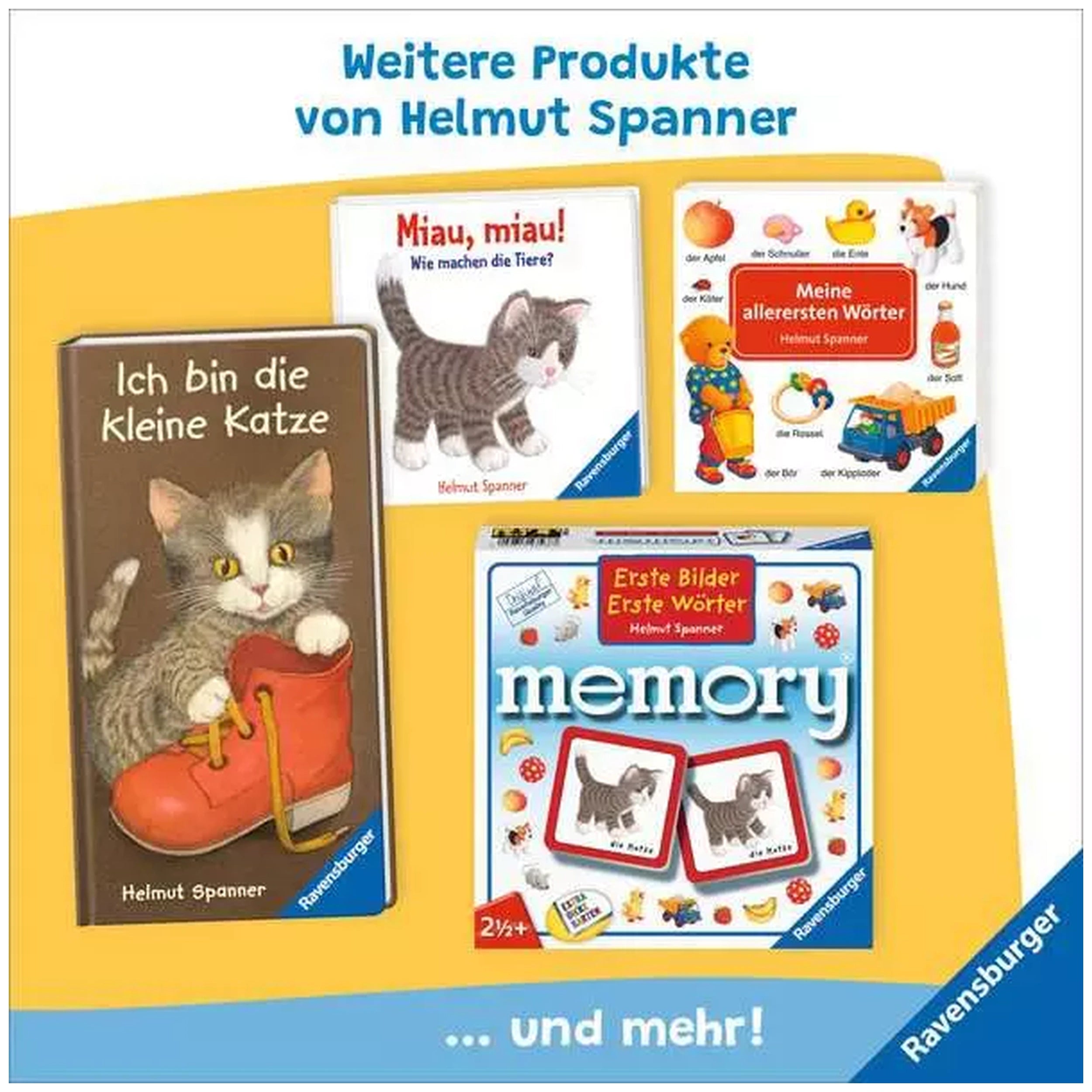 Ravensburger - Premières images - Premiers mots Memory - Jeu de société - Édition allemande