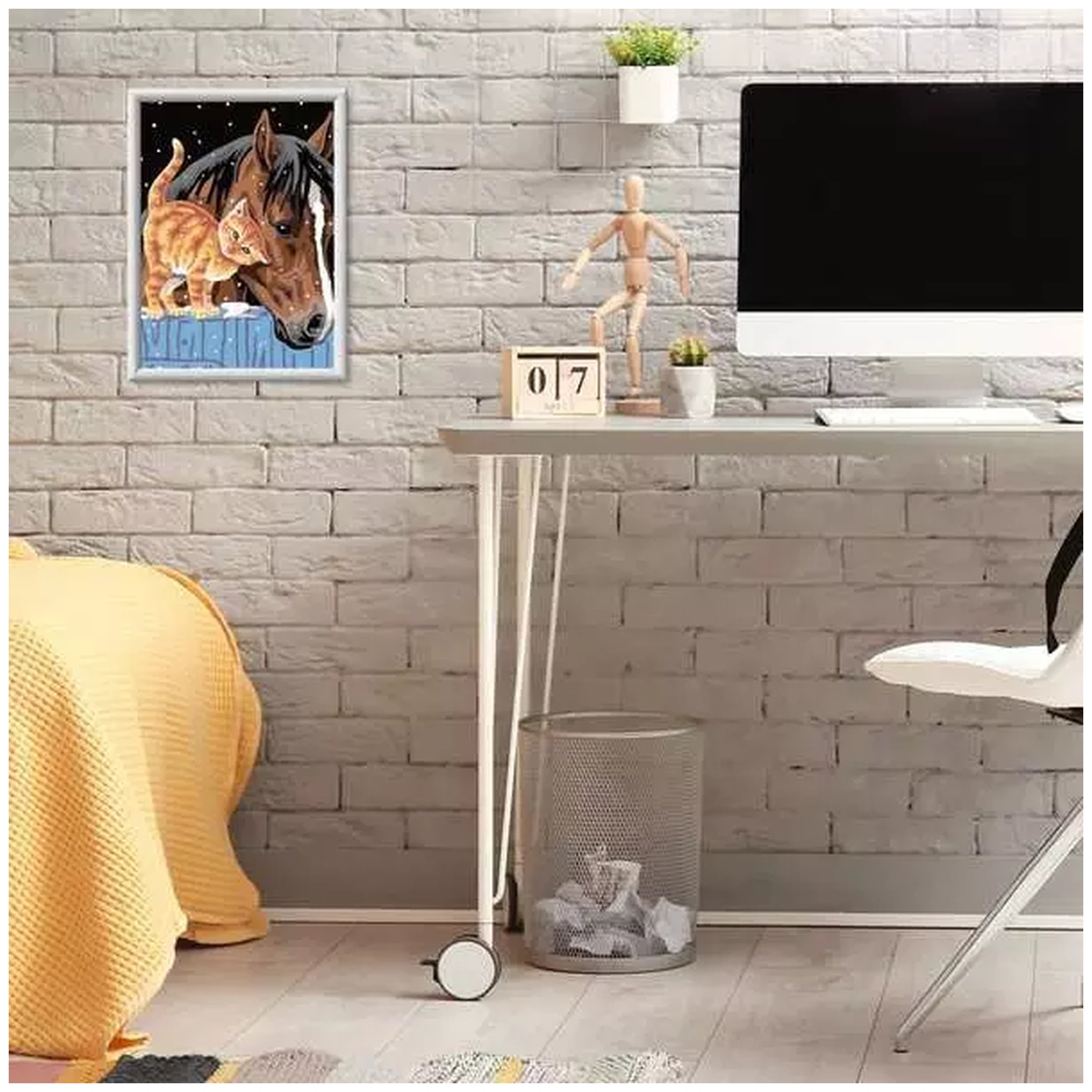 Ravensburger - Poulain avec des chatons - Loisirs créatifs