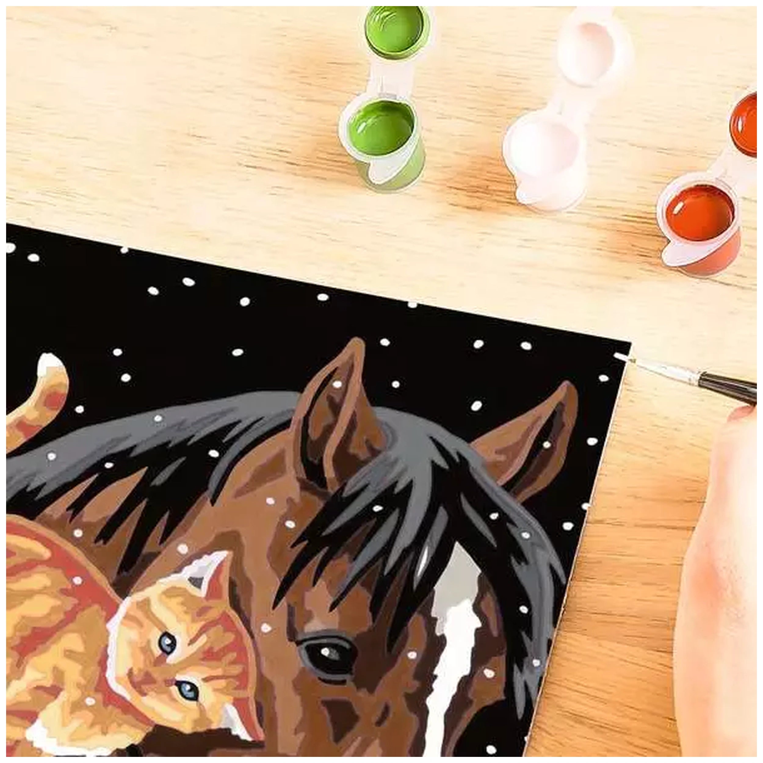 Ravensburger - Poulain avec des chatons - Loisirs créatifs