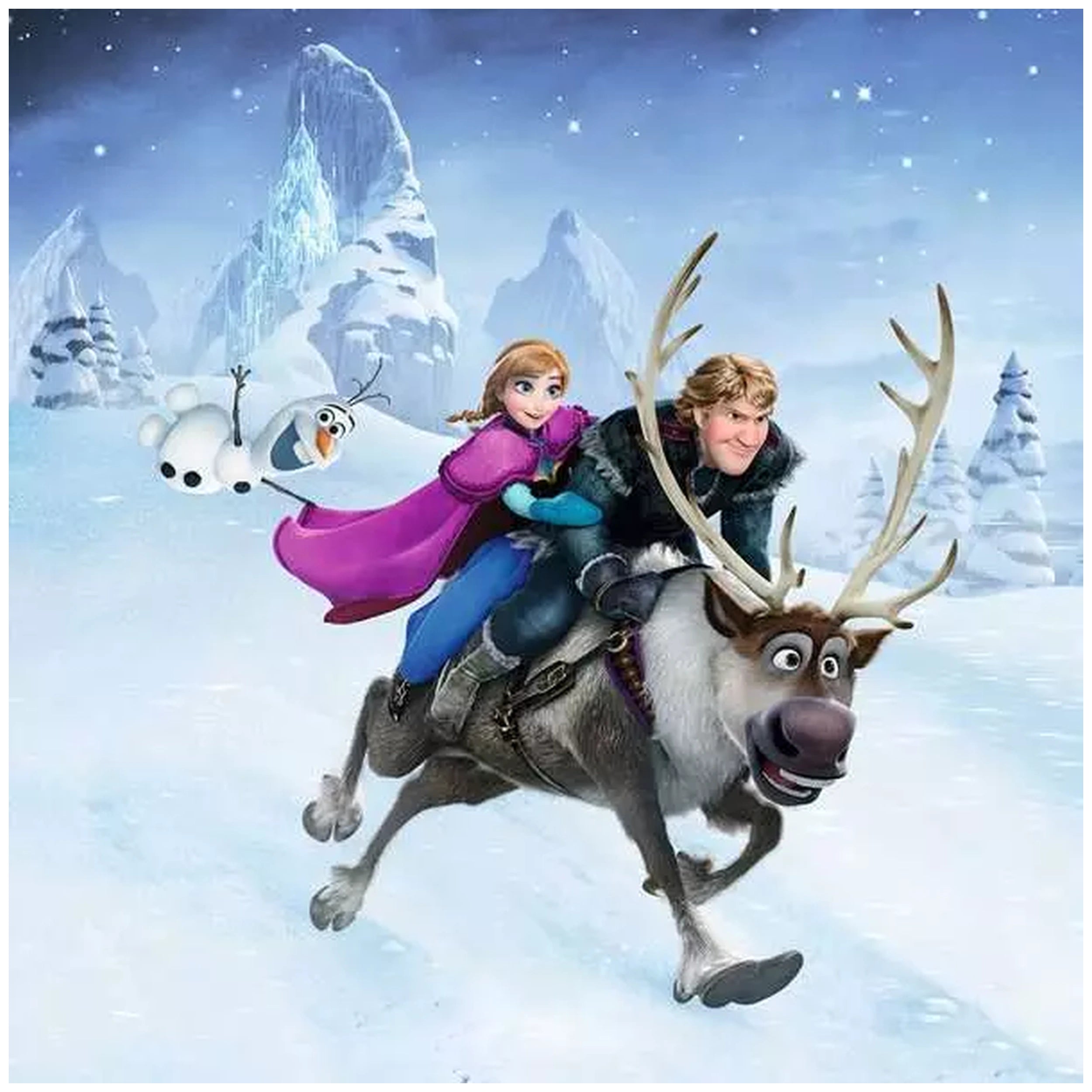 Ravensburger - Frozen - Aventure au Pays d'Hiver - 3x49 Pièces - Puzzles