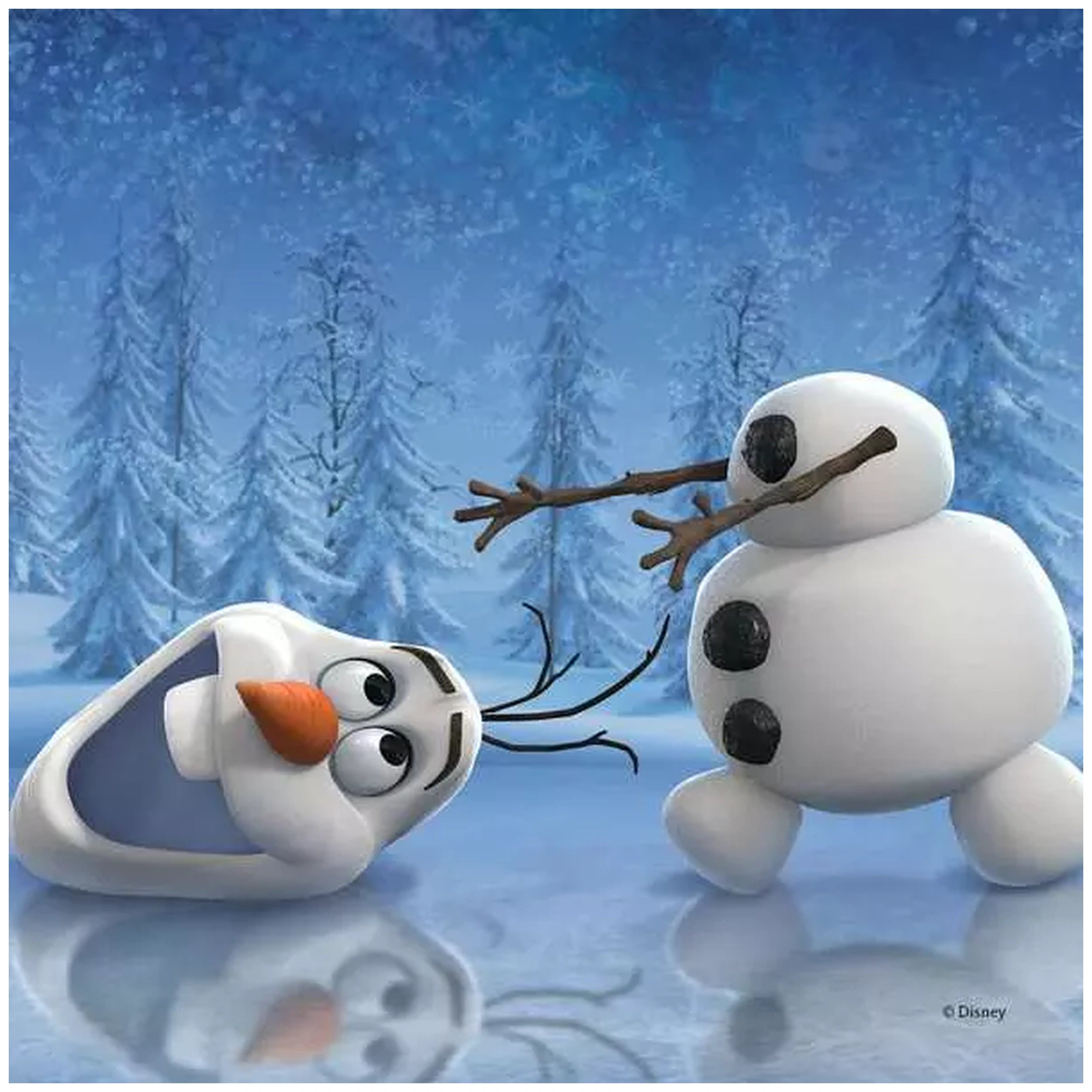Ravensburger - Frozen - Aventure au Pays d'Hiver - 3x49 Pièces - Puzzles