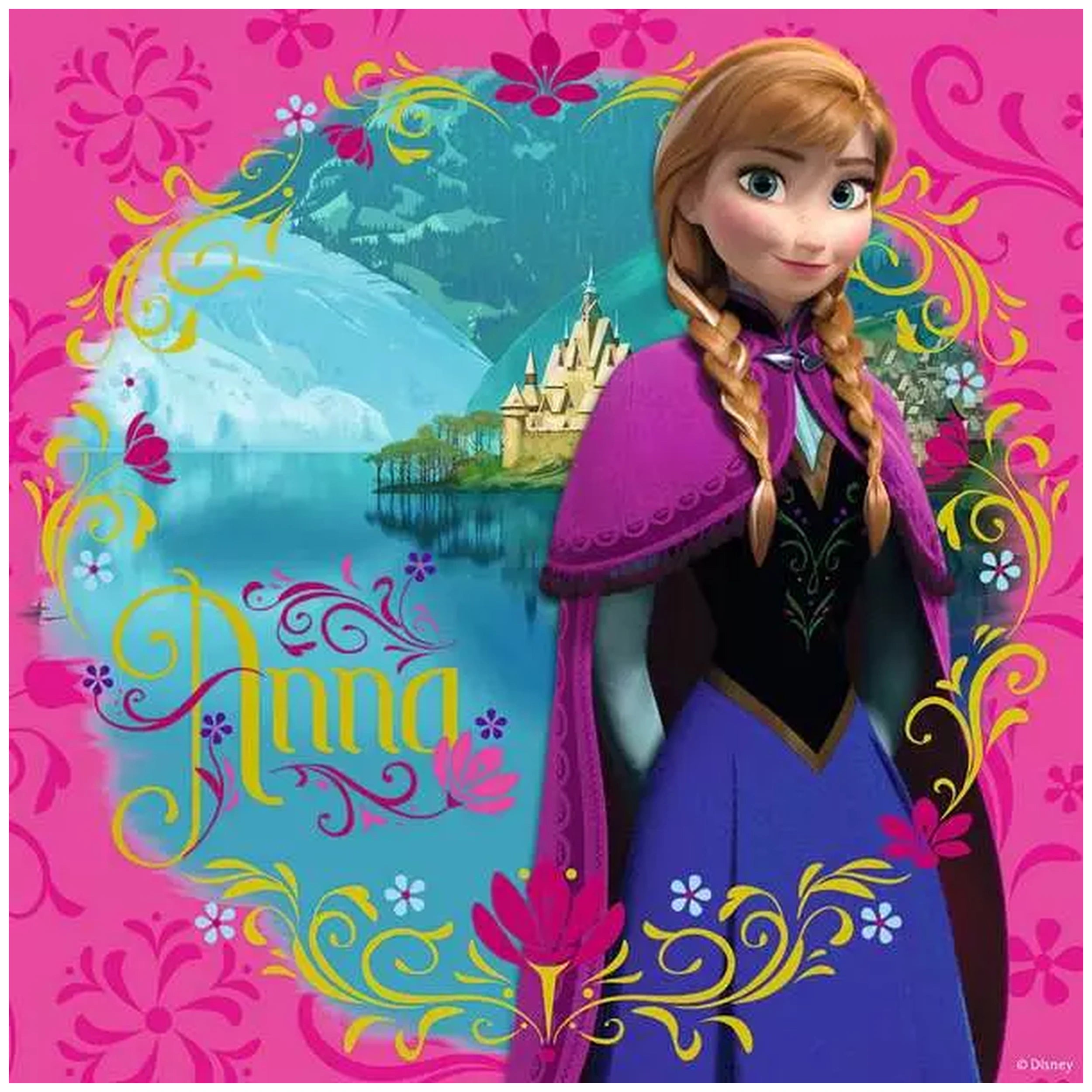 Ravensburger - Frozen - Elsa Anna And Olaf - 3x49 Pieces - Puzzles