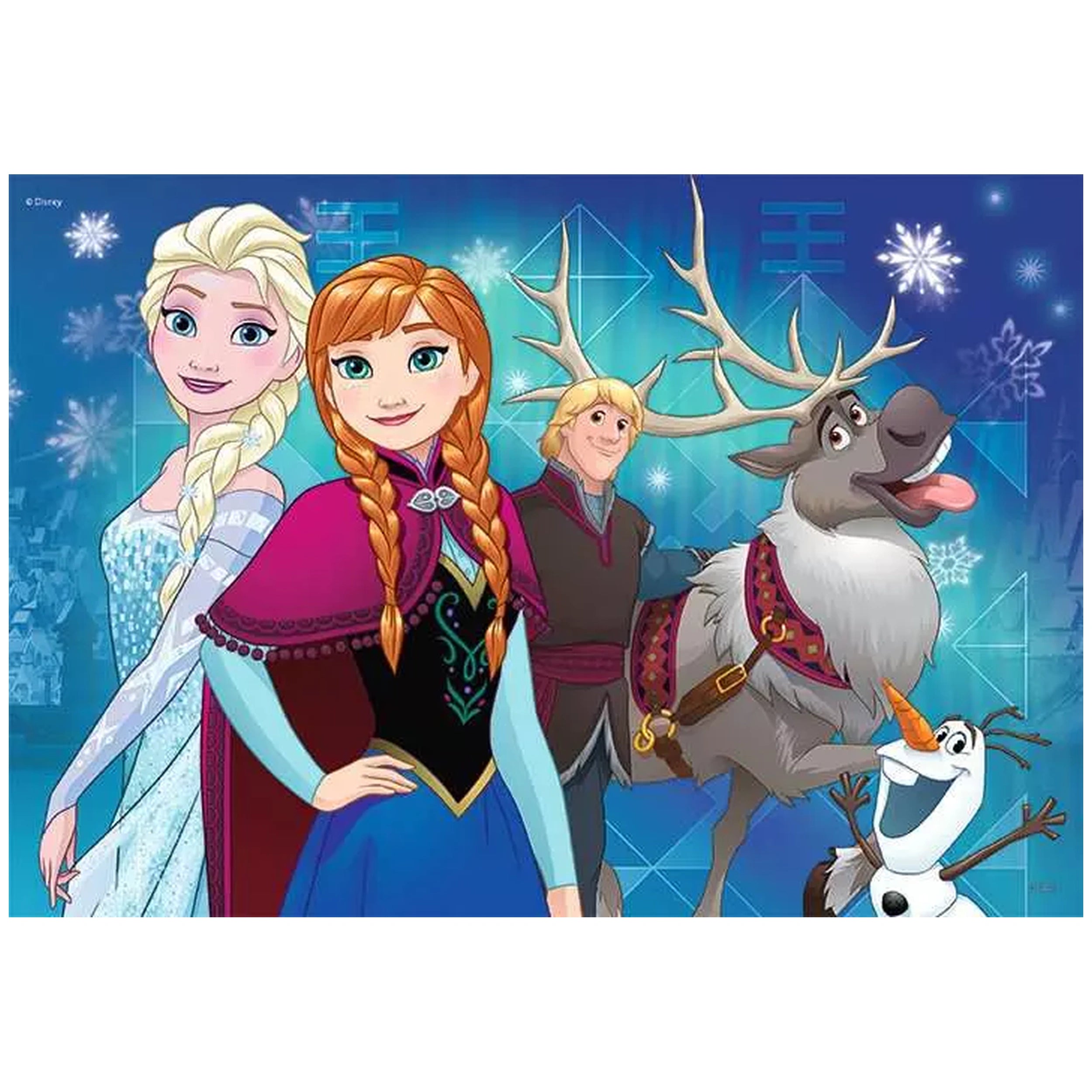 Ravensburger - Frozen - Northern Lights - 2x24 Pieces - Puzzles