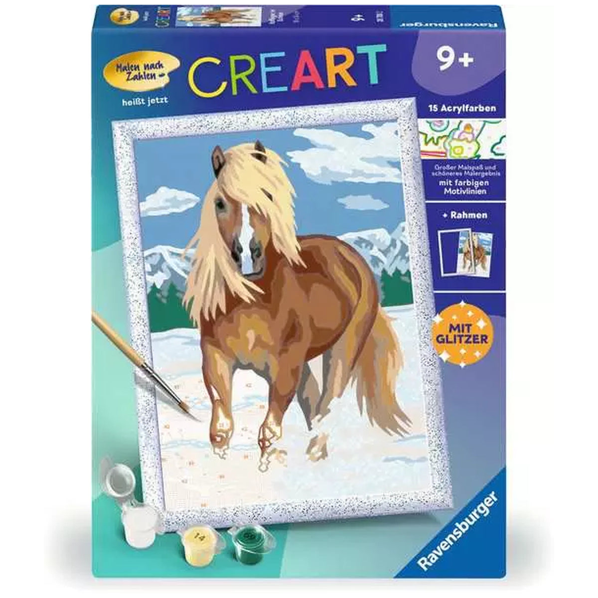 Ravensburger - Haflinger dans la neige - Loisirs créatifs