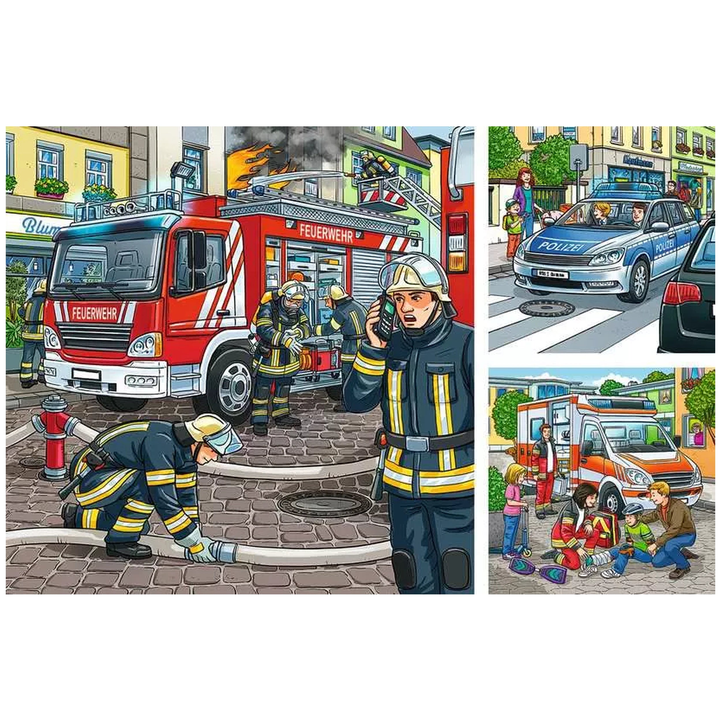 Ravensburger - Aide en détresse - 3x49 pièces - Puzzles