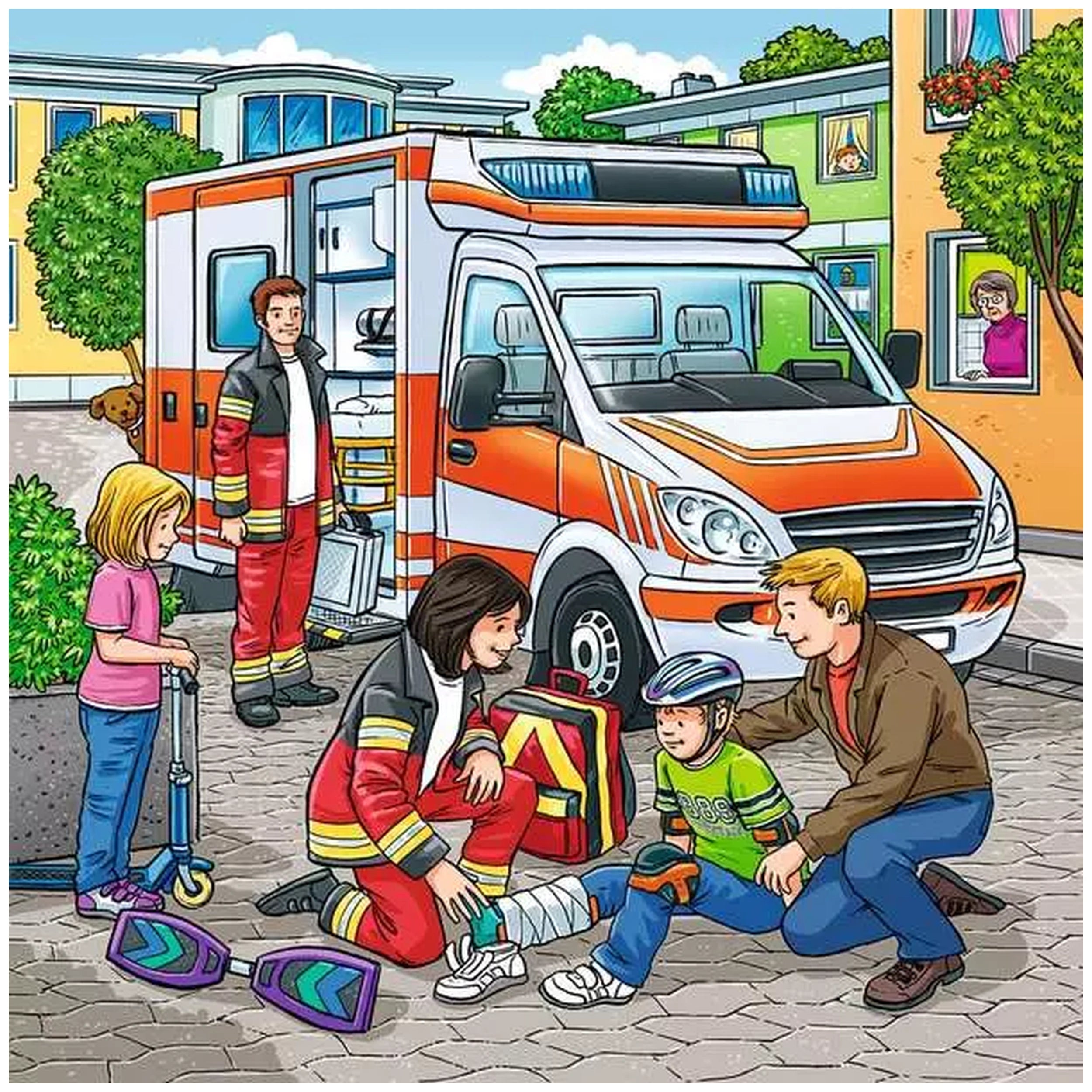 Ravensburger - Aide en détresse - 3x49 pièces - Puzzles