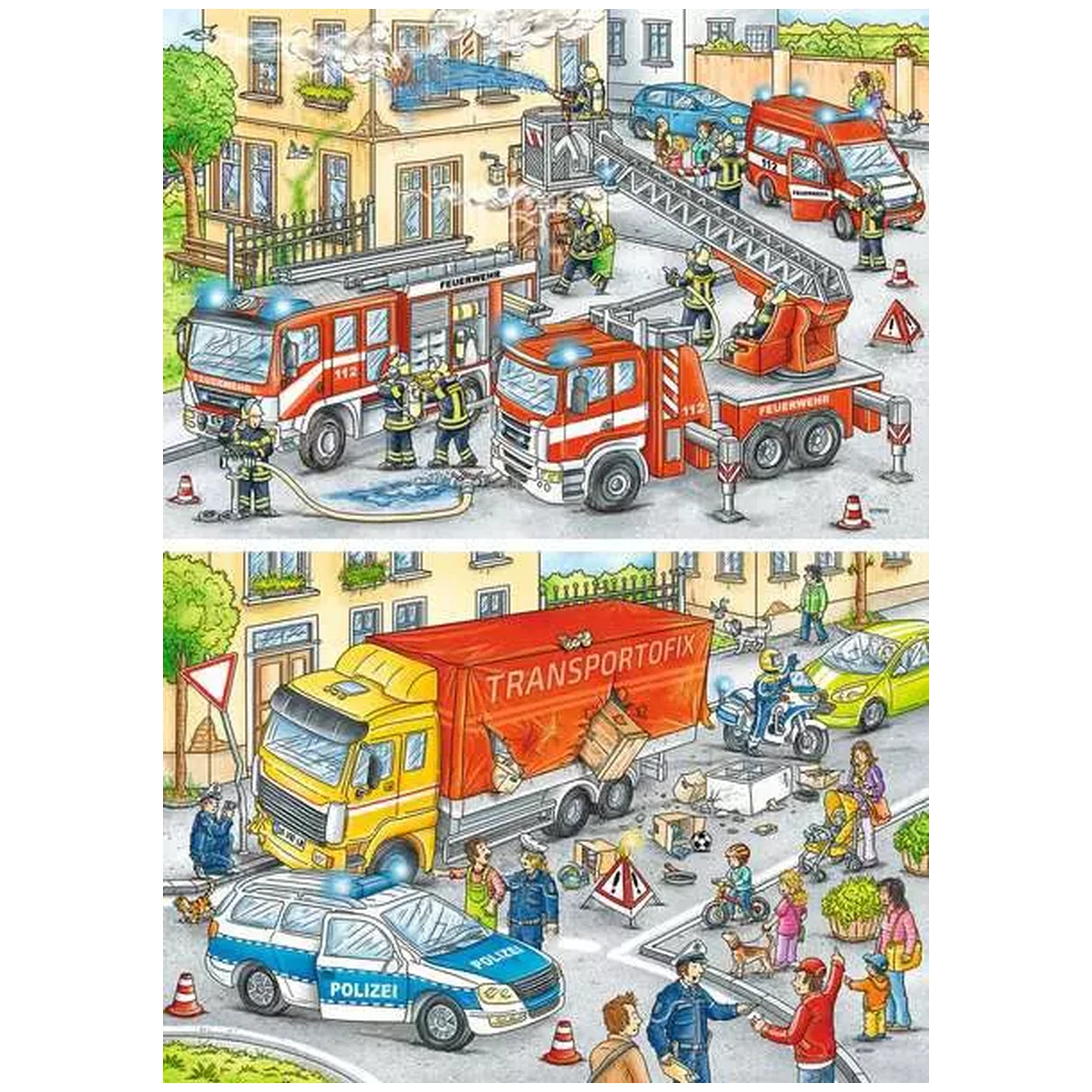 Ravensburger - Heroes In Action - 2x24 Pieces - Puzzles