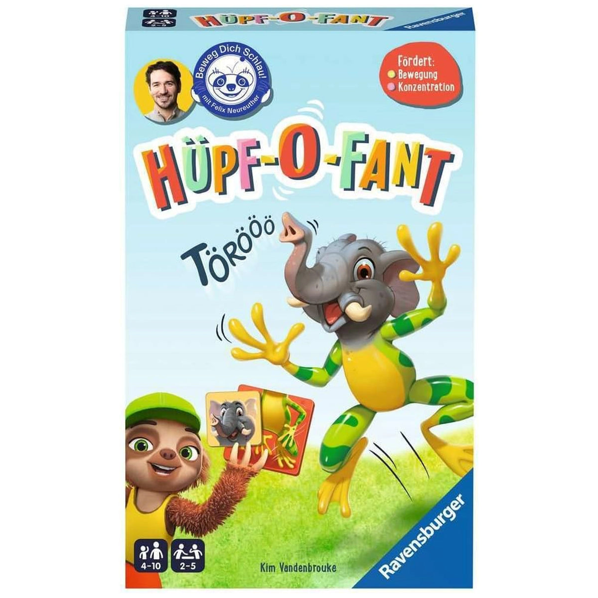 Ravensburger - Hupf-O-Fant - Board Game - German Edition