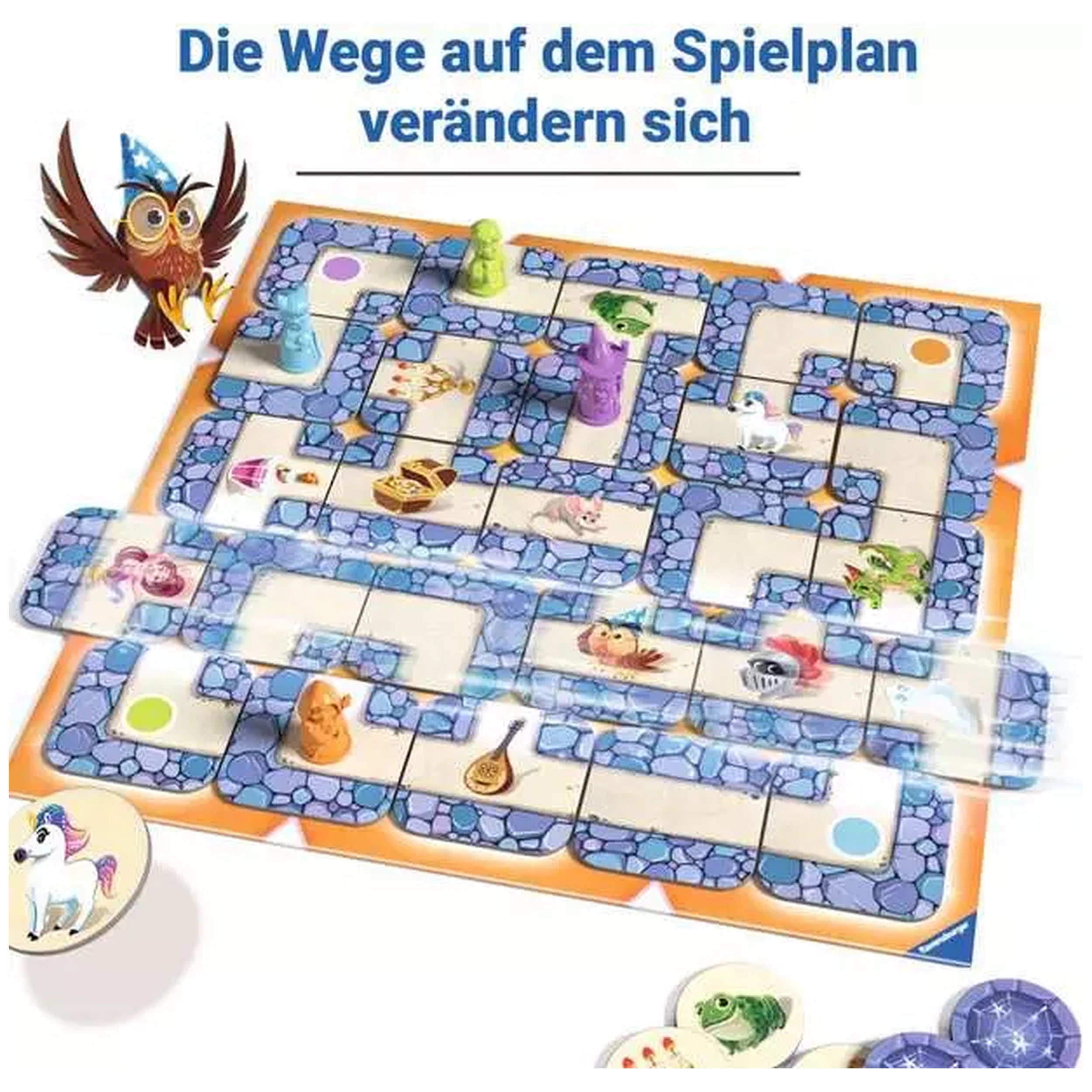 Ravensburger - Labyrinthe Junior - Jeu de société - Instructions multilingues