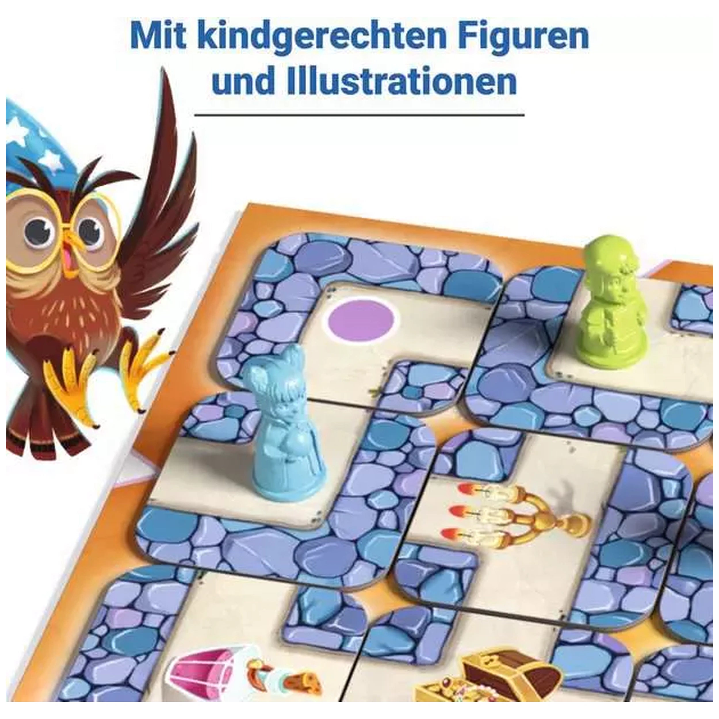 Ravensburger - Labyrinthe Junior - Jeu de société - Instructions multilingues