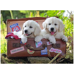 Ravensburger - Chiots Labrador - 100 Pièces - Puzzles
