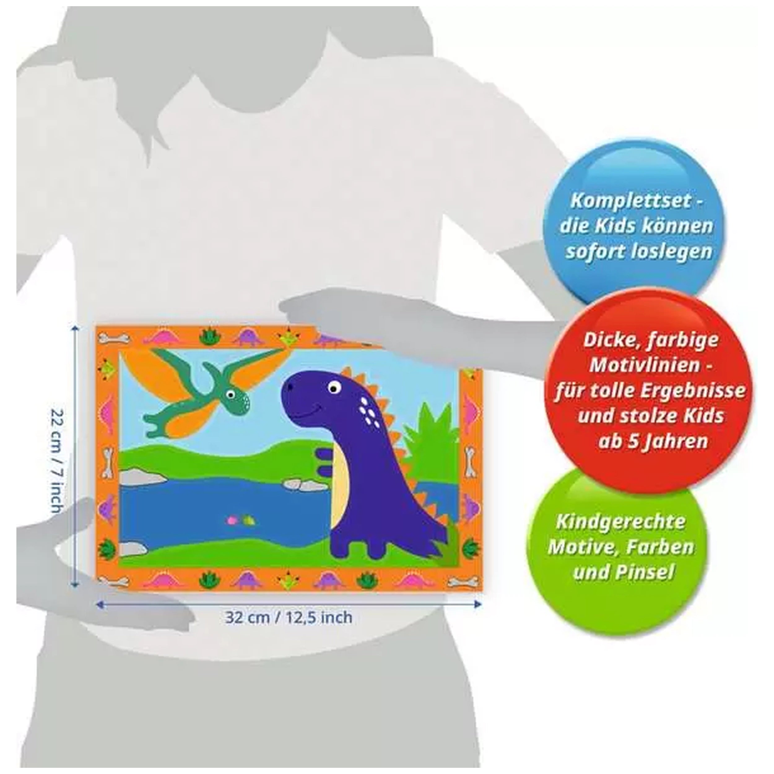 Ravensburger - Le Pays des Dinosaures - Loisirs Créatifs