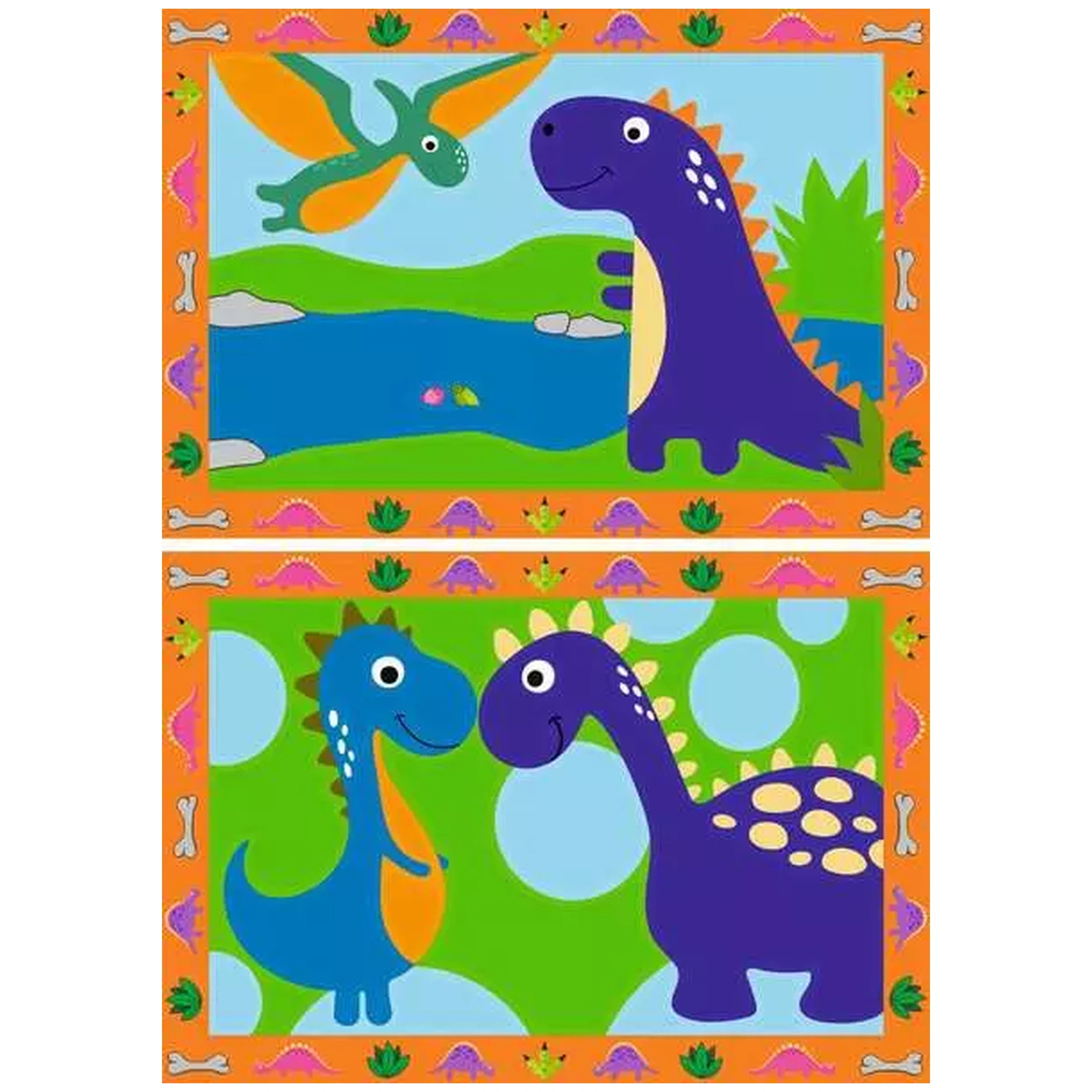 Ravensburger - Le Pays des Dinosaures - Loisirs Créatifs