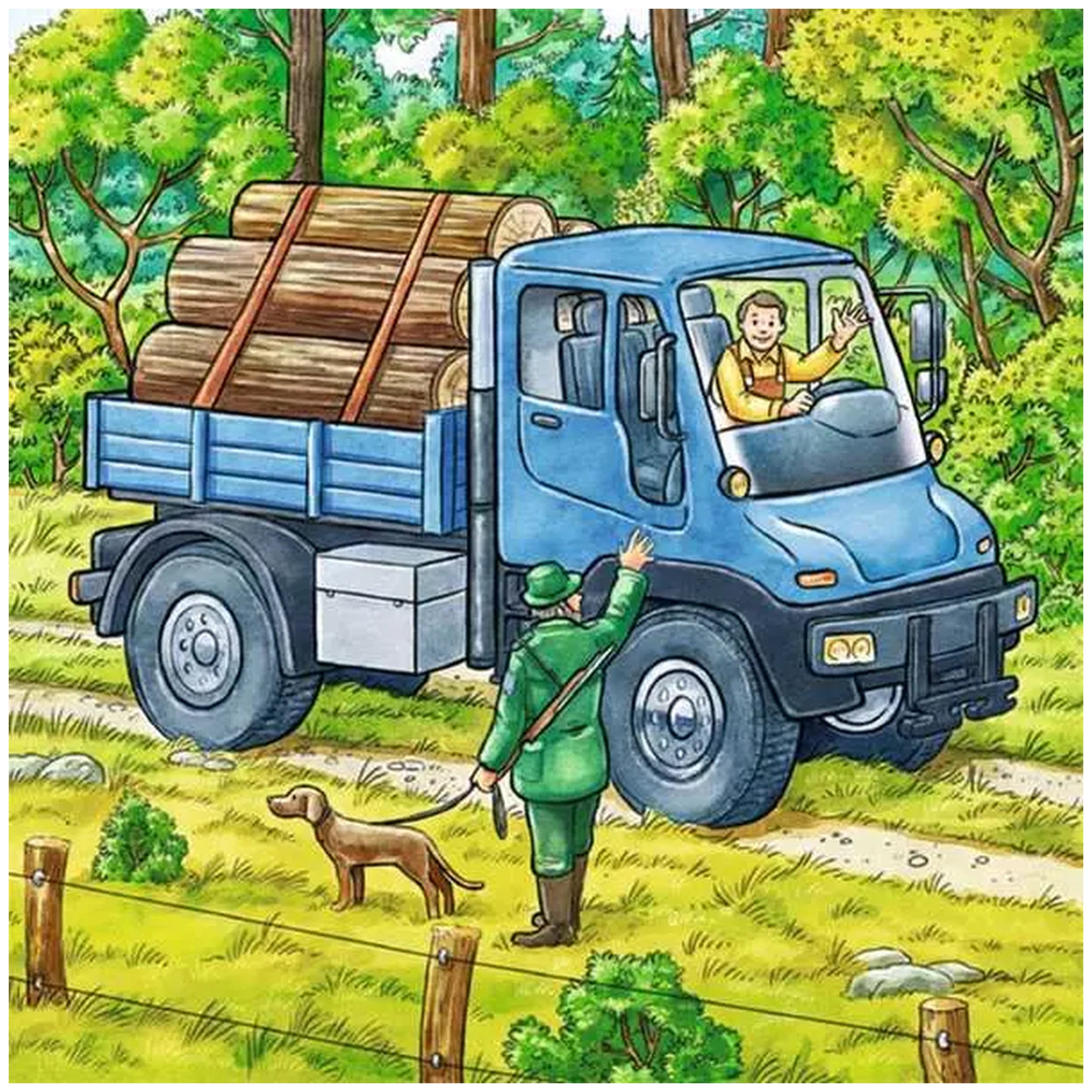Ravensburger - Grande Machinerie Agricole - 3x49 Pièces - Puzzles