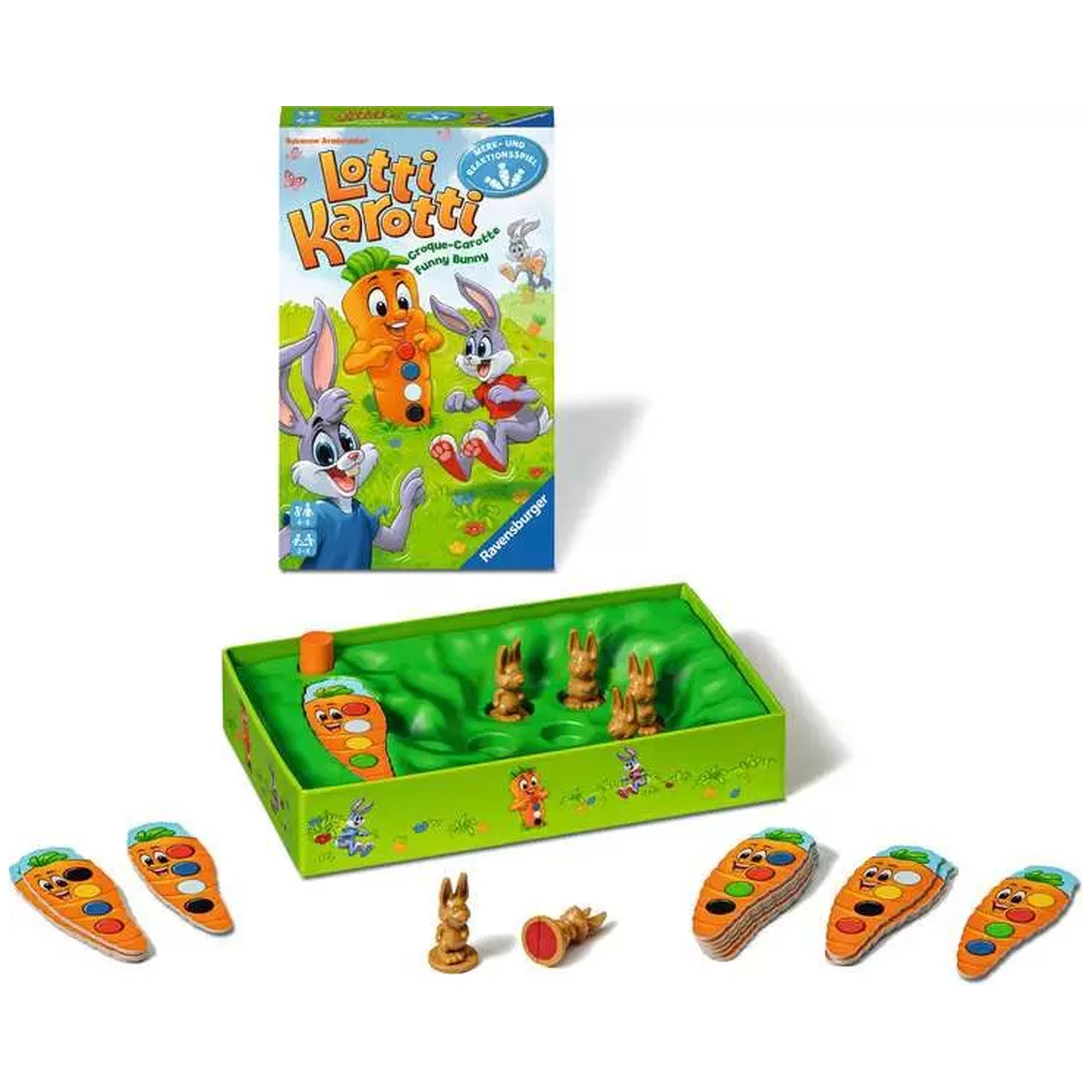 Ravensburger - Lotti Karotti - Board Game - Multi-Language Instructions