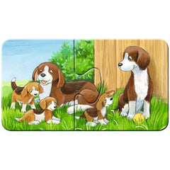 Ravensburger - My First Puzzles - Animal Families On The Farm - 2X9 Pieces - Puzzles
