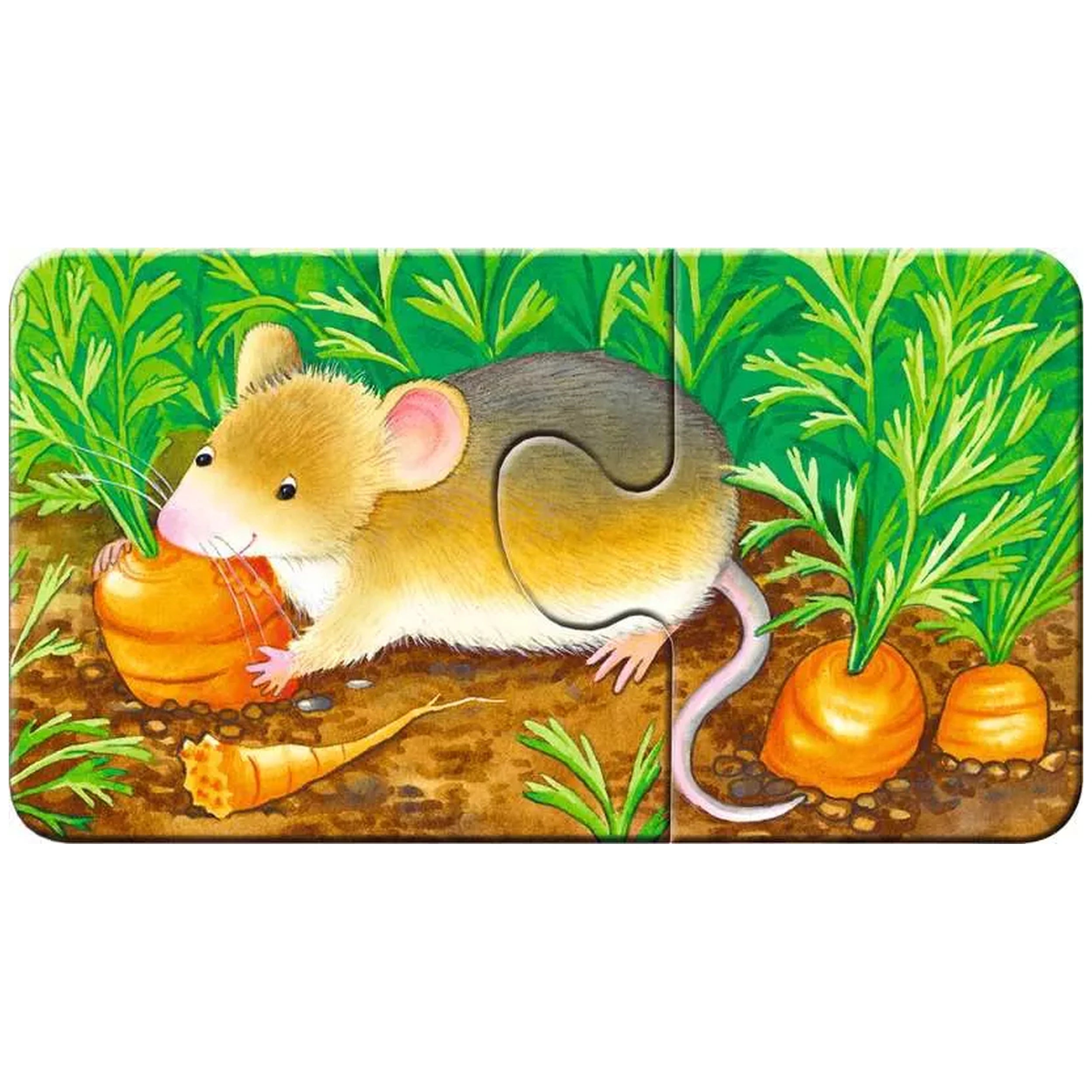 Ravensburger - My First Puzzles - Animals In The Garden - 9X2 Pieces - Puzzles