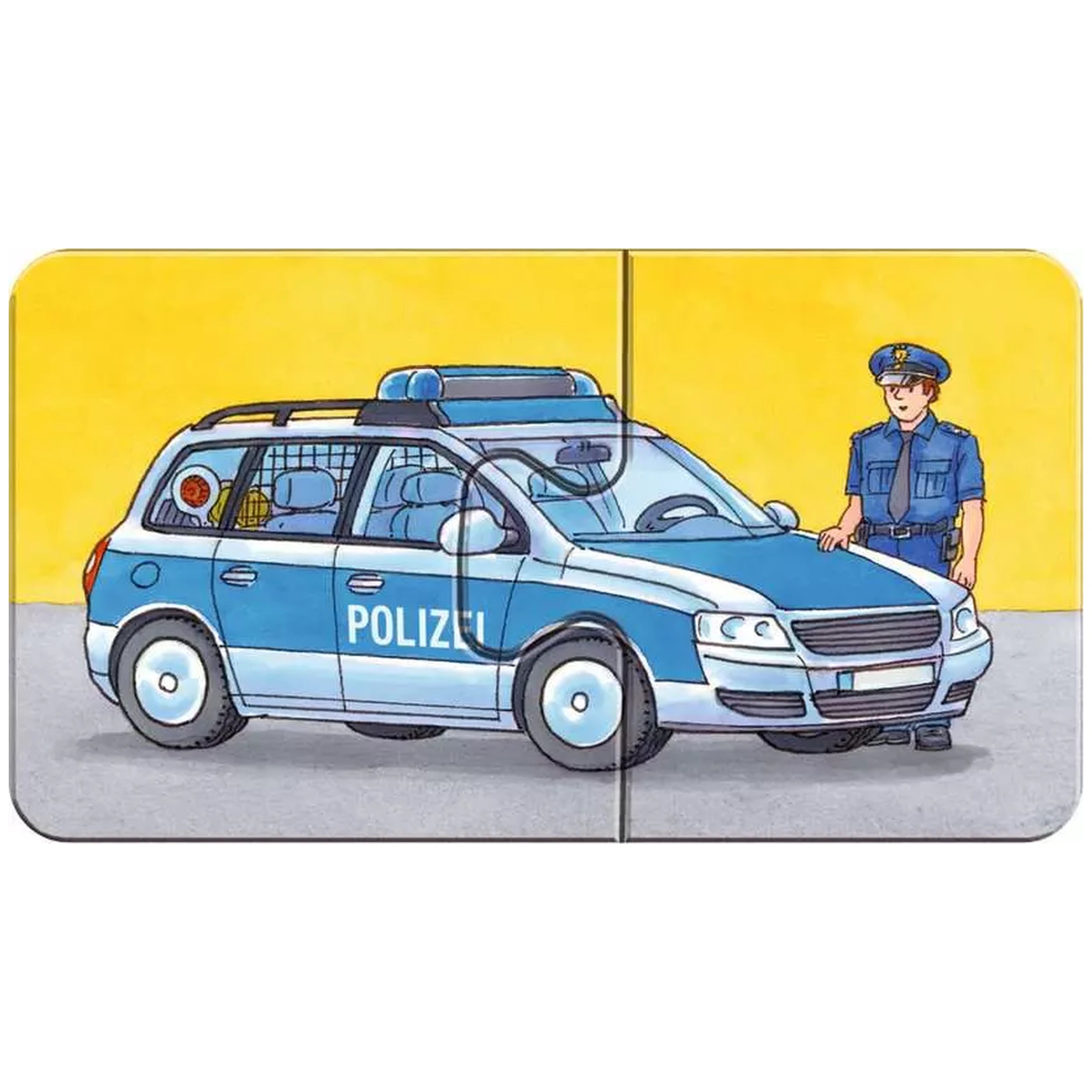 Ravensburger - My First Puzzles - Emergency Vehicles - 9X2 Pieces - Puzzles