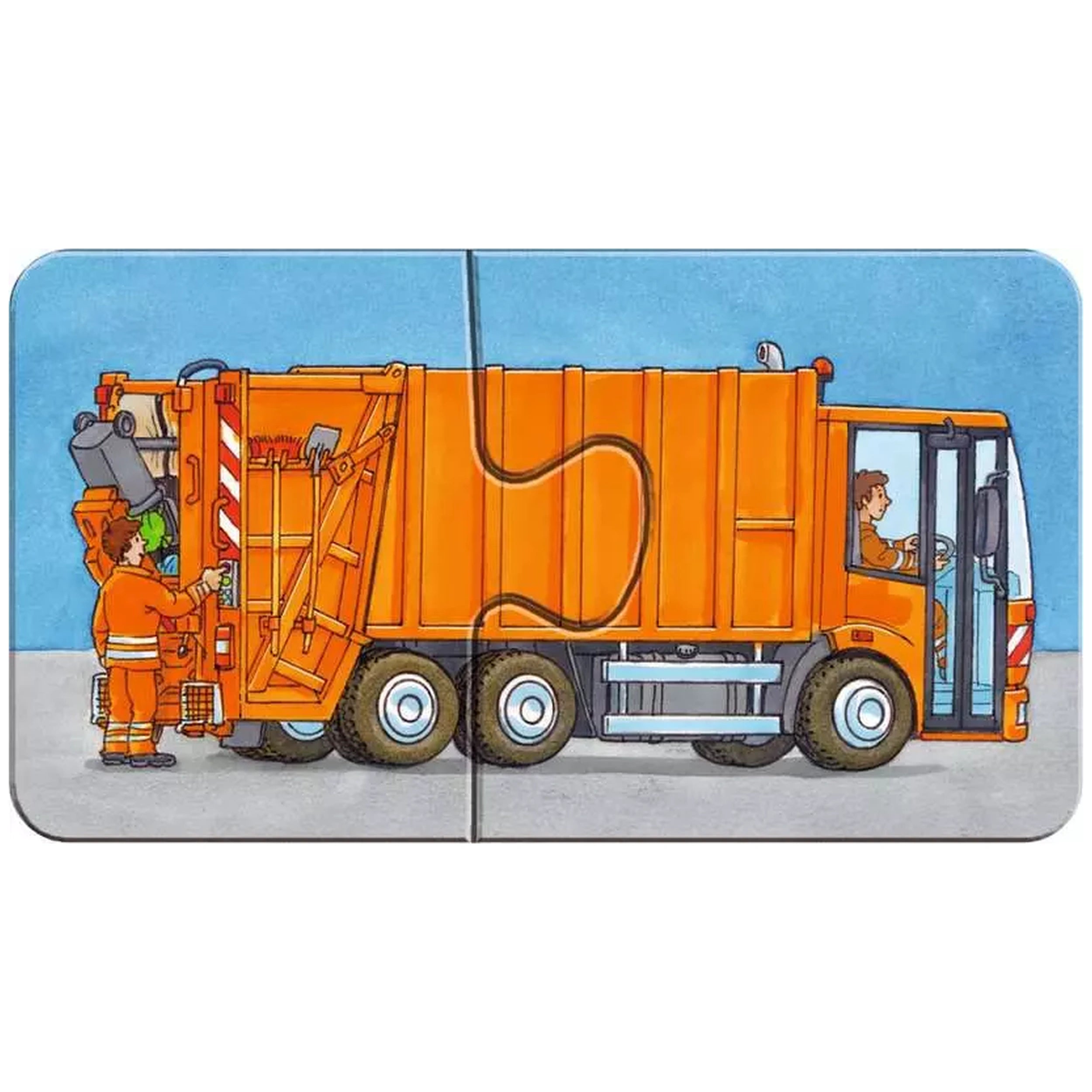 Ravensburger - My First Puzzles - Emergency Vehicles - 9X2 Pieces - Puzzles