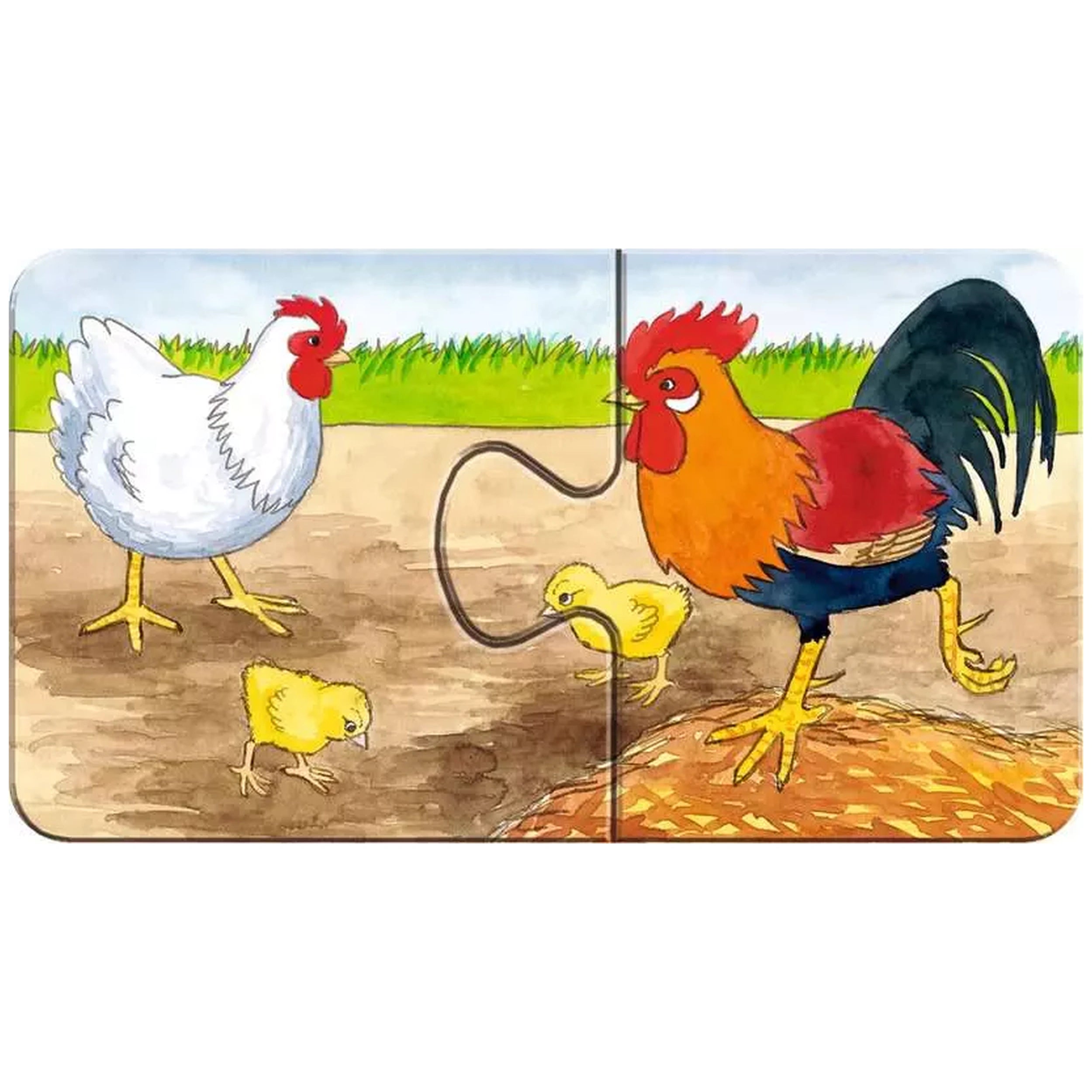 Ravensburger - My First Puzzles - On The Farm - 9X2 Pieces - Puzzles