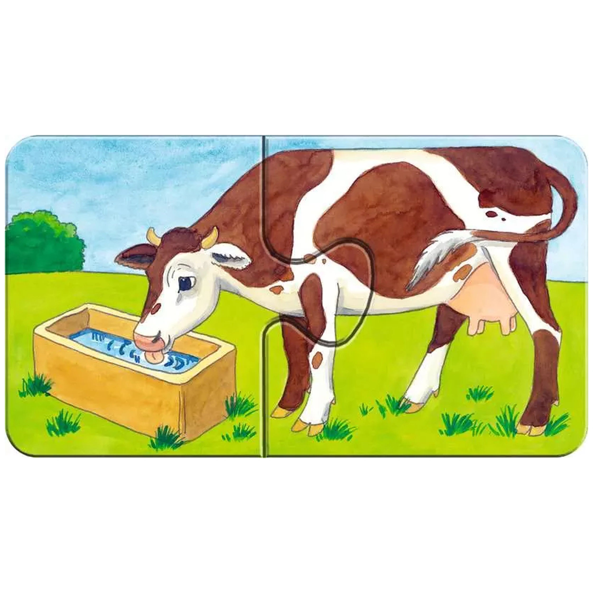 Ravensburger - My First Puzzles - On The Farm - 9X2 Pieces - Puzzles