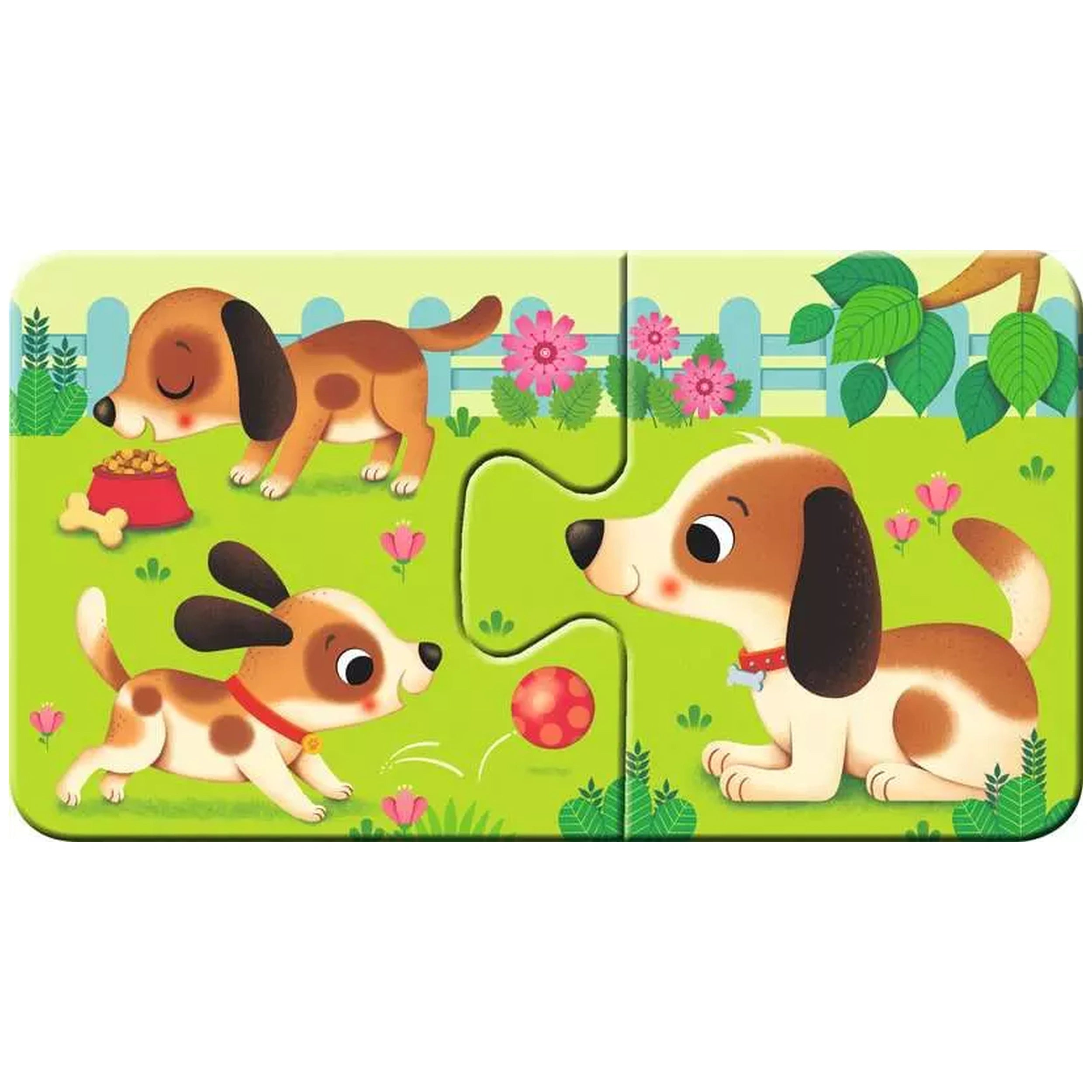 Ravensburger - My Fisr Puzzle - Animals At Their Little Ones