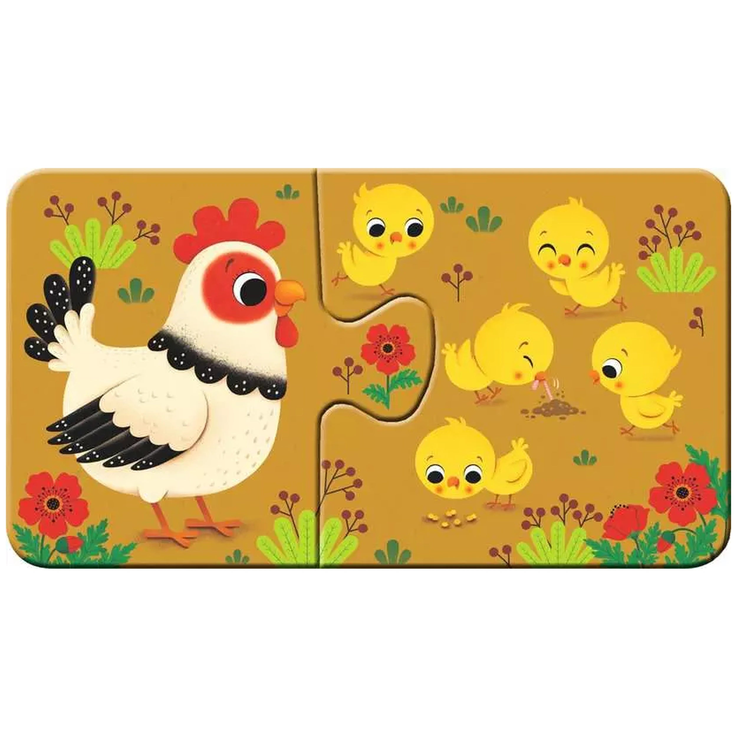 Ravensburger - My Fisr Puzzle - Animals At Their Little Ones