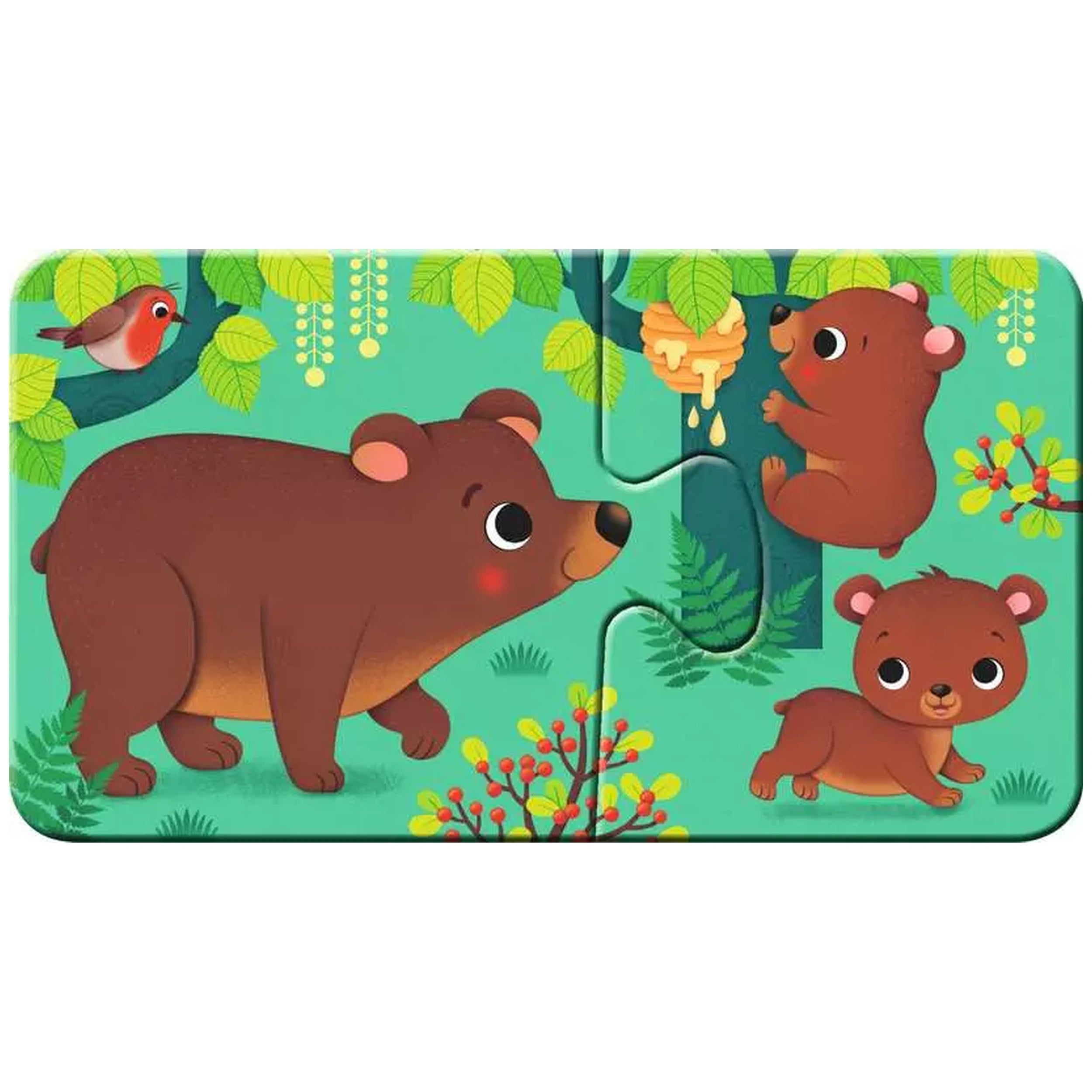 Ravensburger - My Fisr Puzzle - Animals At Their Little Ones